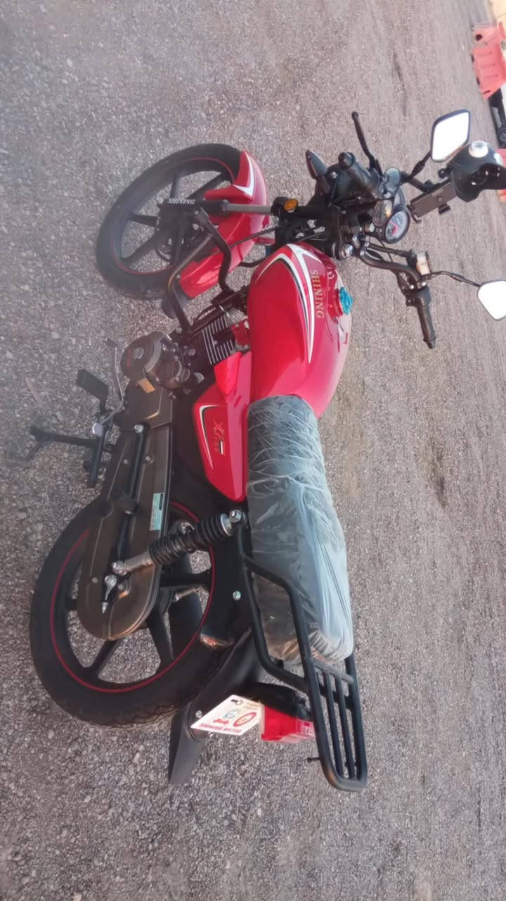 السلام عليكم
للبيع
دراجة شاينك موديل 2025اوراق سكنر 
السعر /850 
***********
