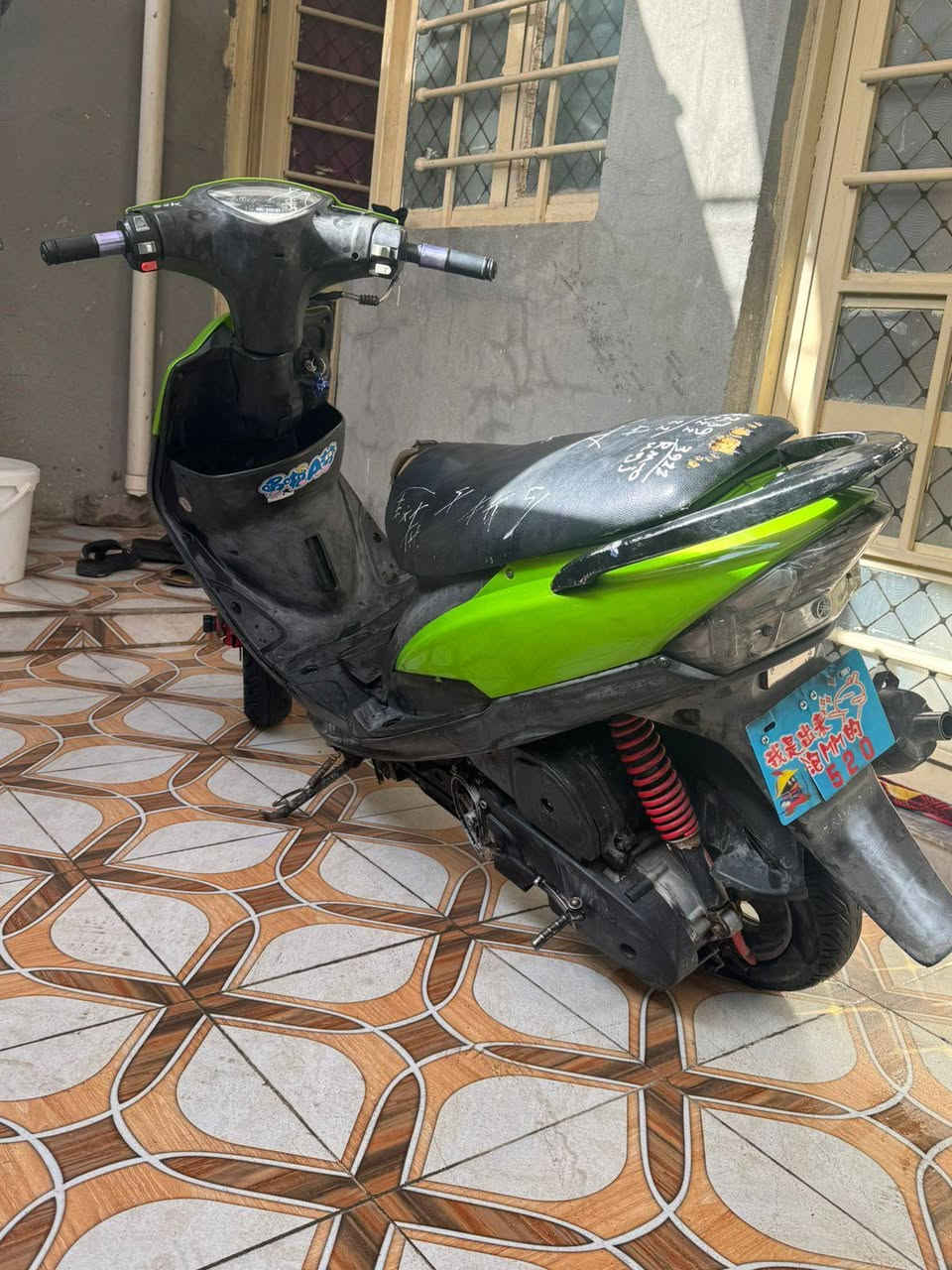 السلام عليكم دراجه ماكس بوشه بلاد مكينه ناعمه سلف وهندر محرك ناعم مكاني بعقوبة  السعر 475وبيه مجال حك الجيه ***********
