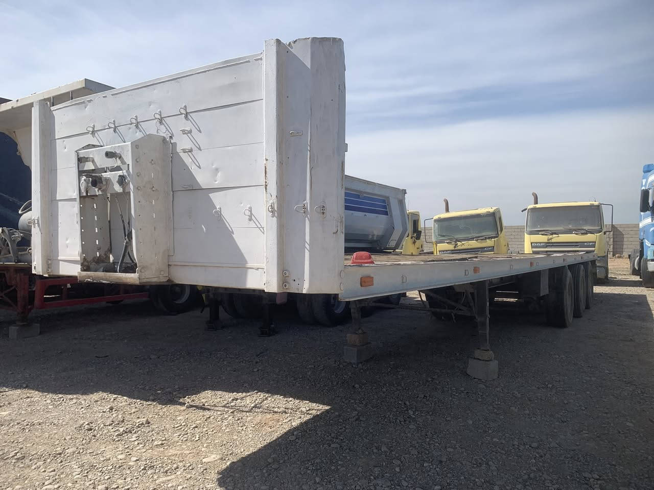 عربانة فلات اوربي 2 دنكير دبل تاير 11 ودنكير 3 تك تاير بالون يعني 3 محاور فصل وربط اربيل طول 13،60 عربانة جاهزة للشغل تايرات نظيفة وبريك وهوا وكهربائيات كاملة

السعر / 30$

اوقات الاتصال من ساعة 9:00 صباحاً حتى ساعة 8:00 مساءاً

بإدارة / سفيان

***********

***********

***********

عنوان / كركوك معارض شارع المطار مقابل جسر واحد حزيران قرب محطة الانوار

@إشارة
