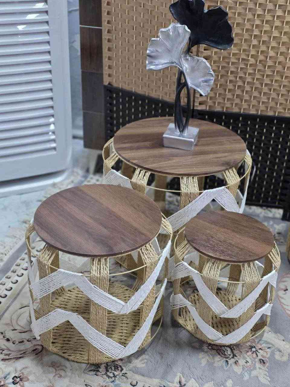 ✨ طبلات بوهيمي ثلاثي بتصميم عصري وأنيق ✨
🔥 أضيفي لمسة دفء وجمال لصالتج بأحدث موديلات البوهيمي 🔥
✔️ تصميم أنيق يناسب مختلف الديكورات
✔️ 3 قطع بأحجام عملية
✔️ خامات قوية وتشطيب مرتب
✔️ مناسبة للضيافة والديكور اليومي
💰 السيت (3 قطع) بسعر 90 دينار فقط 🔥
🚚 التوصيل 5 لكل العراق أربيل, العراق


**إذا كنت صاحب هذا الإعلان وتريد حذفه لأي سبب، رجاءا أرسل رسالة إلى الدعم الفني**
