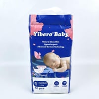 حفاضات يبرو • مقاس ١-٨ • ٥٠ قطعة