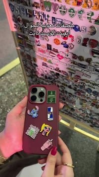 🧧🎗 ستيكرات معدنية بكوالتي عالي، مميزة بأشكال متنوعة للموبايل والاجهزة ...