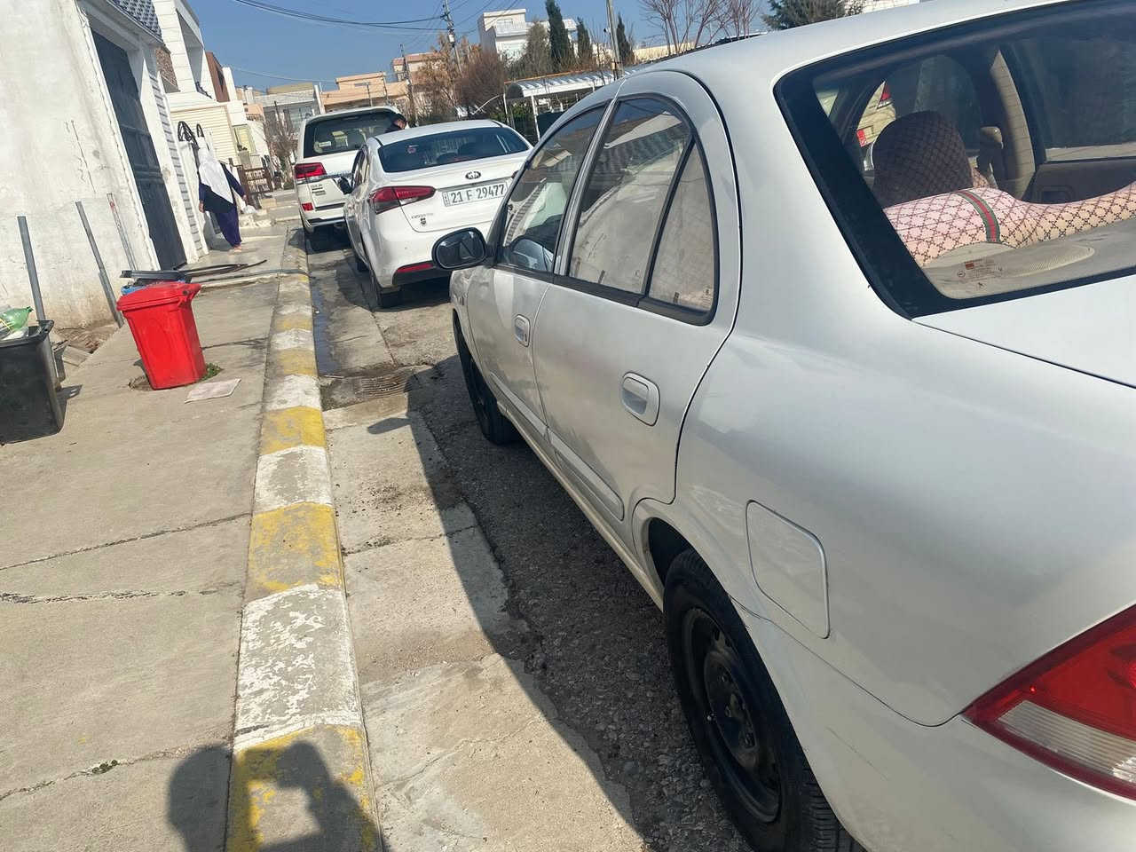 صني كوري 2011 كير أوتوماتيك بيه 3 قطع صبغ بدون دواخل كير محرك بدون عيب مكانه كركوك حي العسكري سعره 95 بيه مجال 
***********
