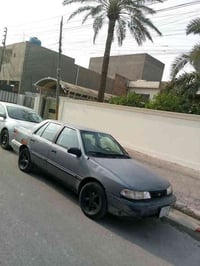 لبيع هونداي اكس موديل 93 كير عادي رقم بغداد نكليزي بسمي تبريد سيارة حل...