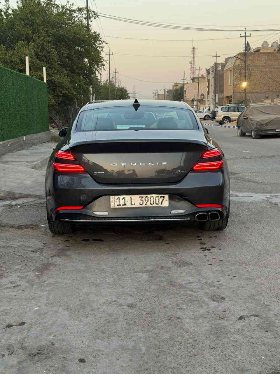 السـلام عـليـكم
GENSIS G70 AWD TURBO 2022 ✈️🔥
مواصفاتهـا : 
• محرك 2.0 4V تيـربو 🦅
• شـاشه 
• تشـغيل عن بعـد 
• فتحـه سقف بانوراما
• كشـنات جلـد 
• كيـر ماوس 
• فـول تحكم
• مري شفط 
• ترحـيب شعار الجنيـسيس عند الاقتراب 
• هنـد بـريك بصمه 
• بصمه ابواب 
• كشن 3 وضيـعات ميموري 
• اوتـو هـولد 
• شفتـات بالستريـن 
• شحن لاسـلكي 
• استيـرن كهرباء
• مـاوس تحـكم بالشـاشه 
• دمام صوت 
• مسـاج بالكشـنات 
• اوتـو ستـوب 
__________________________
الـمكان : بغـداد - الحـبيببه 
☎️ ***********
        ***********
