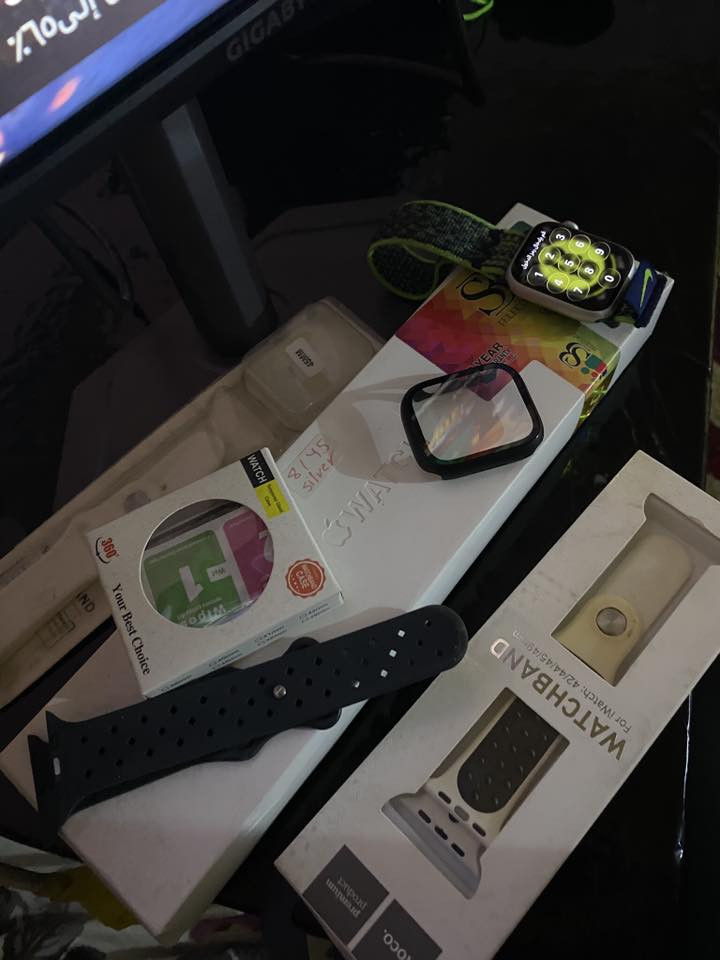 السلام عليكم
جيل8 كامل ملحقات وياهة ٤ سير و٢ واقي شاشة بطارية ٨٥ فول نضافة السعر ٢٥٠ العنوان الزعفرانية ***********
