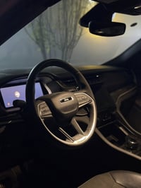 جيب موديل 2024 بلاك توب ضرر قطعتين جاملغ خلفي وباب خلفي فقط ايرباك الب...