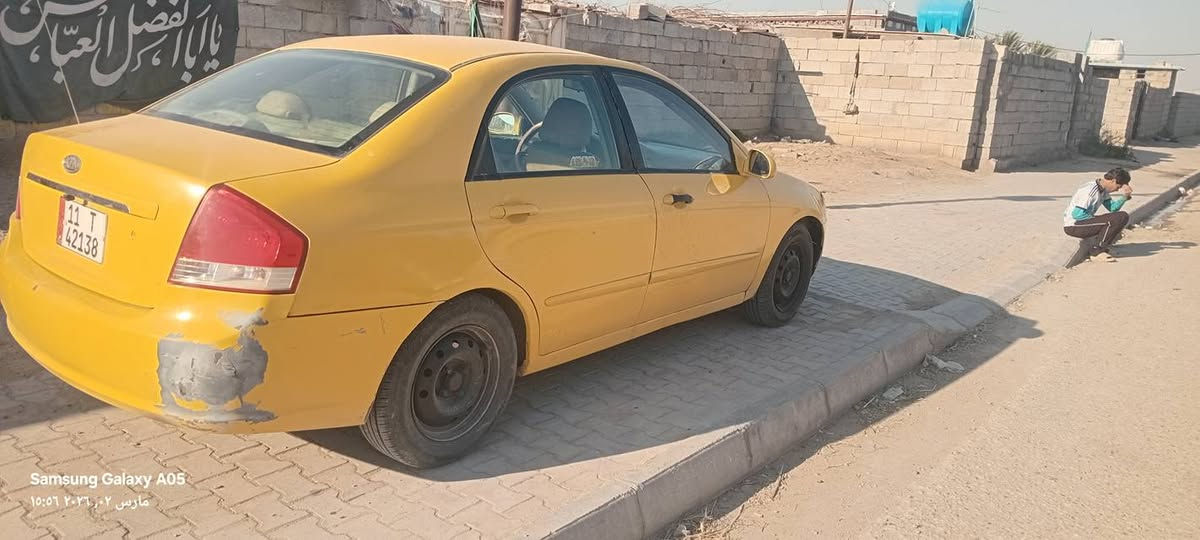 السلام عليكم  كيه سبكترا للبيع 2008 وارد امريكي محرك 2000 المرقوب رقم بقداد بسمي شرط اتحويل وال غرامات سنويه لل 31 سياره خير من الله السعر. ( 68 )وبيها مجال العنوان واسط الصويره  ***********
