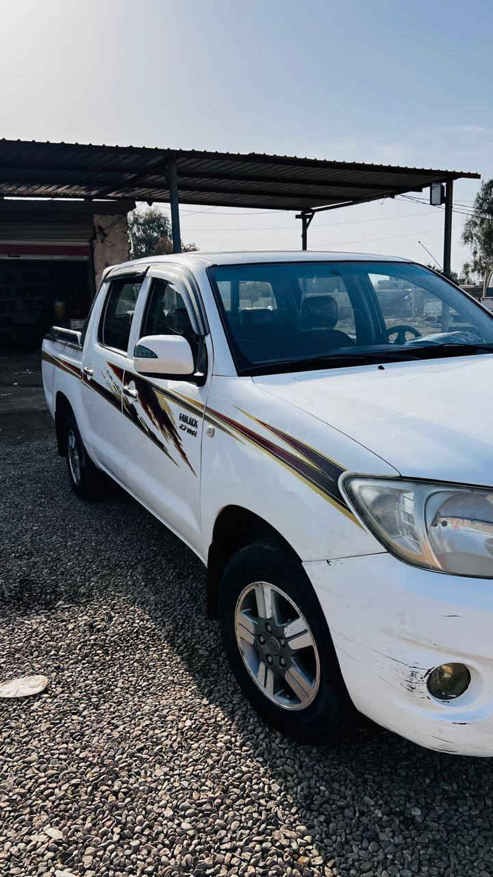 السلام عليكم ورحمة الله وبركاته... بيكم هايلوكس  .
مديل 2008 رقم بغداد
شرط التحويل گير ومحرك
كفاله... السعر 125
 وبيها مجال... رقم الهاتف ***********
***********
والسونار موجود شوف وتعال
