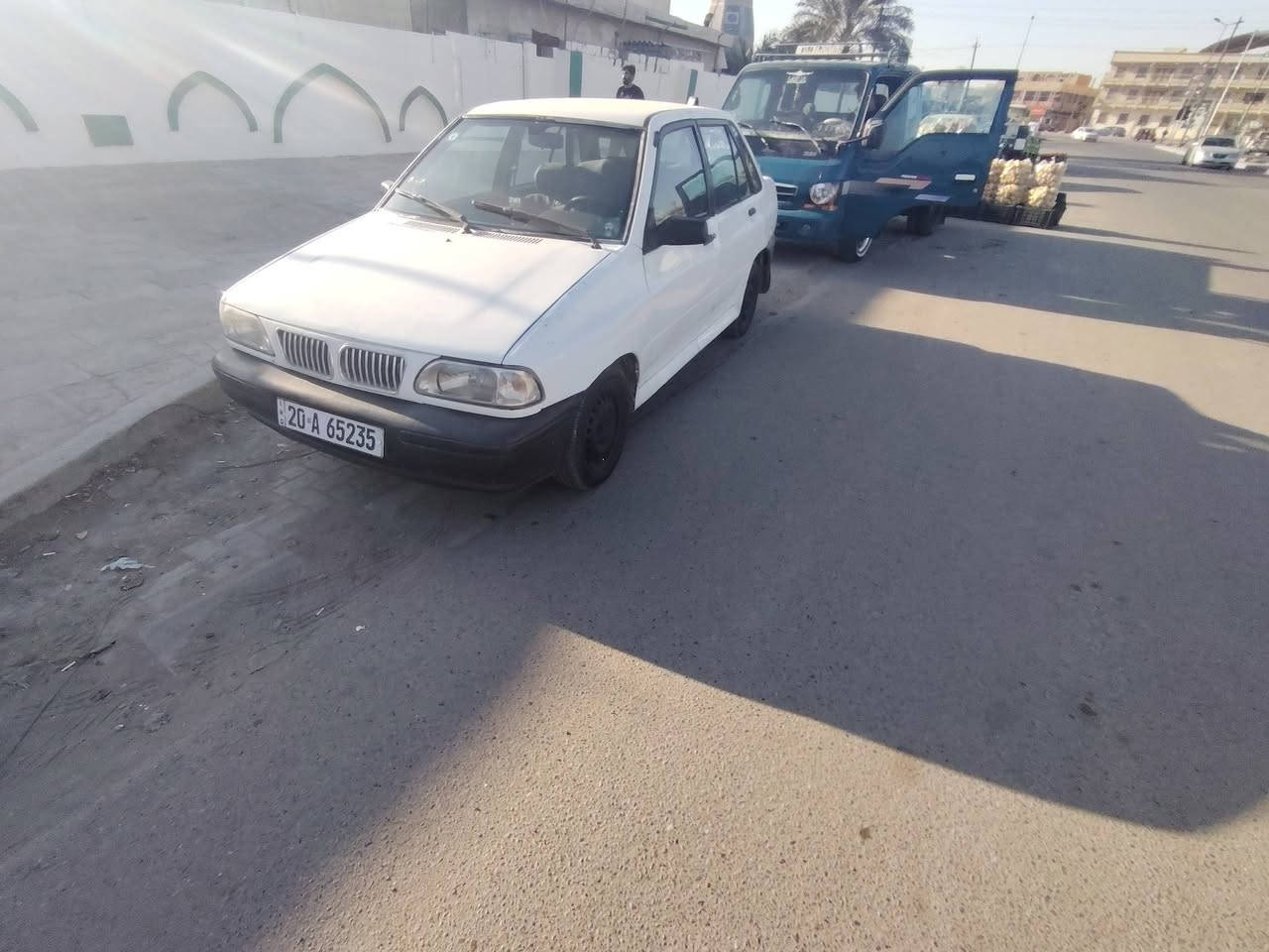 السلام عليكم
كيا برايد موديل ٩٣ سياره مصبوغه عام
كير ومكينه مكفوله كفاله عامه
شواصي انضاف رقمه ديالئ انكليزي ابسمي 
تبريد شغال كير اوتوماتيك
مكاني البياع حي الشهداء
٣٥ وبيه مجال
***********
