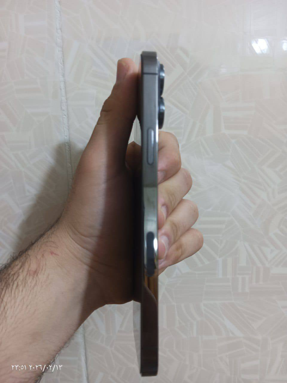 ايفون 13 برو ماكس
لون اسود 
ذاكره 265
 بطارية 89
  تك سيم  كارت
انوع الجهاز امريكي
 مبدل بطارية مِن شركة ابل شرط تاخذه وتخلي بالمي 
فحص بأي مكان تريده
 التواصل 785 083 6876 واتساب


**إذا كنت صاحب هذا الإعلان وتريد حذفه لأي سبب، رجاءا أرسل رسالة إلى الدعم الفني**