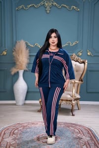 تراك نسائي • قطن مطاط • مقاسات L-3XL