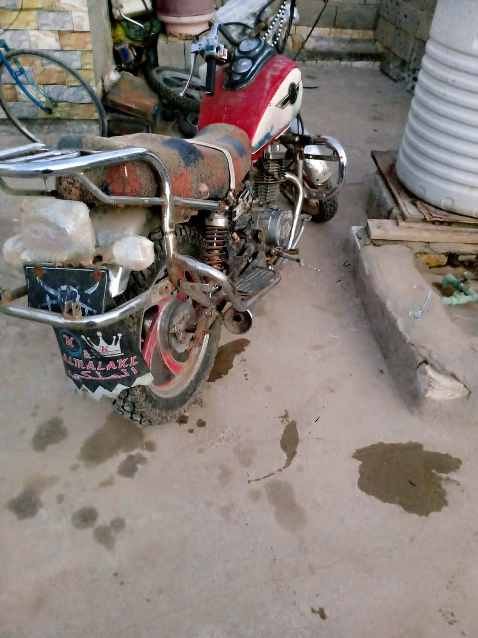 سلام عليكم دراجة للبيع تايموته موتيل 11 وراق صولي دراجة 3(2نمره عطلانه سعر 250 وشراي يصل *********** مكان ناصريه رفاعي
