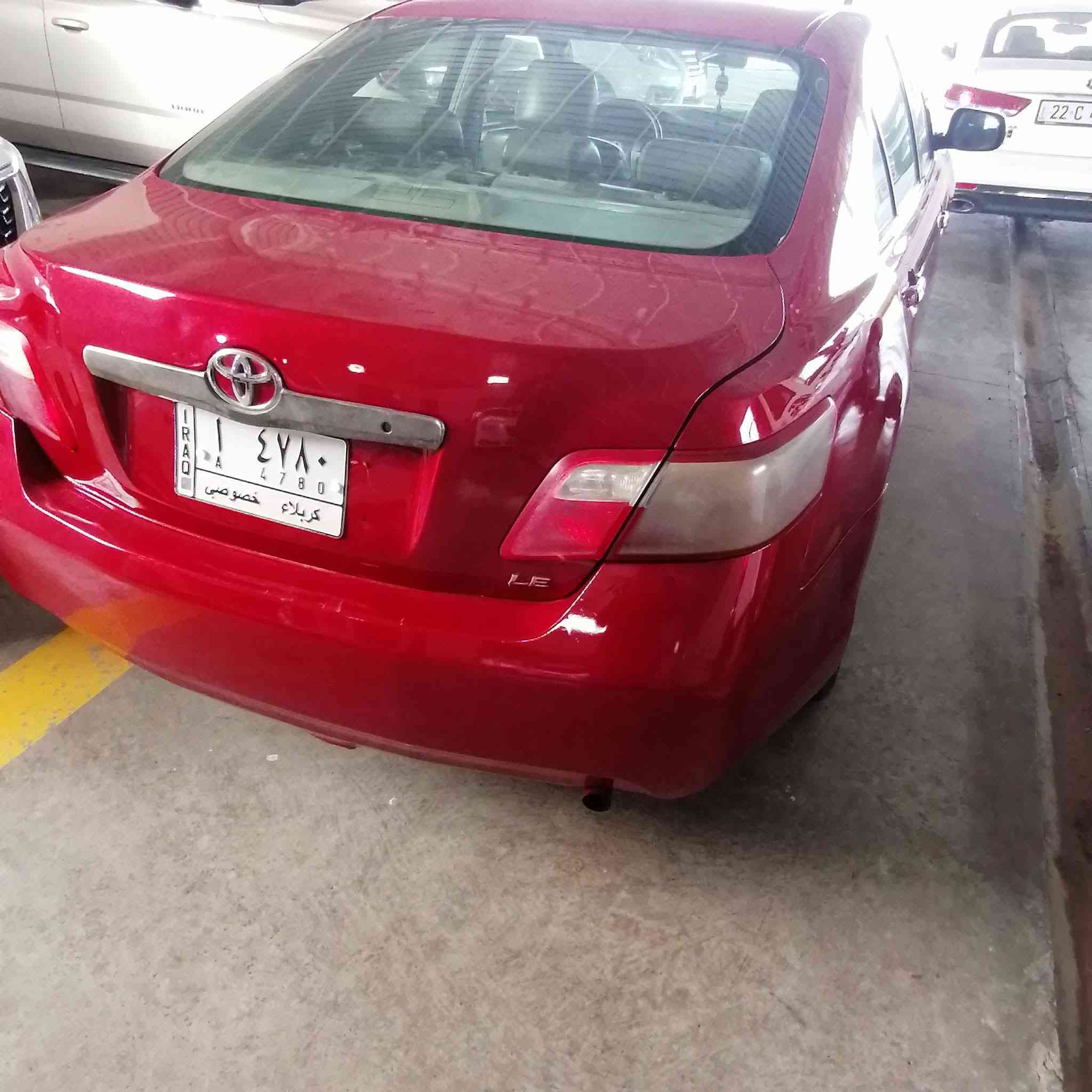 كامري2007  وارد أمريكي  ضربة  حادث جاملغ صبغ فقط وحاليا صبغت حزام لكونها جردت قسم قطع من حرارة الشمس تعرفون الألوان تجرد لفتره طويله  ولكن سياره جيده وبأسمي شخصياالسعر ٧٠ sالاتصال *********** للعلم صار 5 سنوات عدنا
