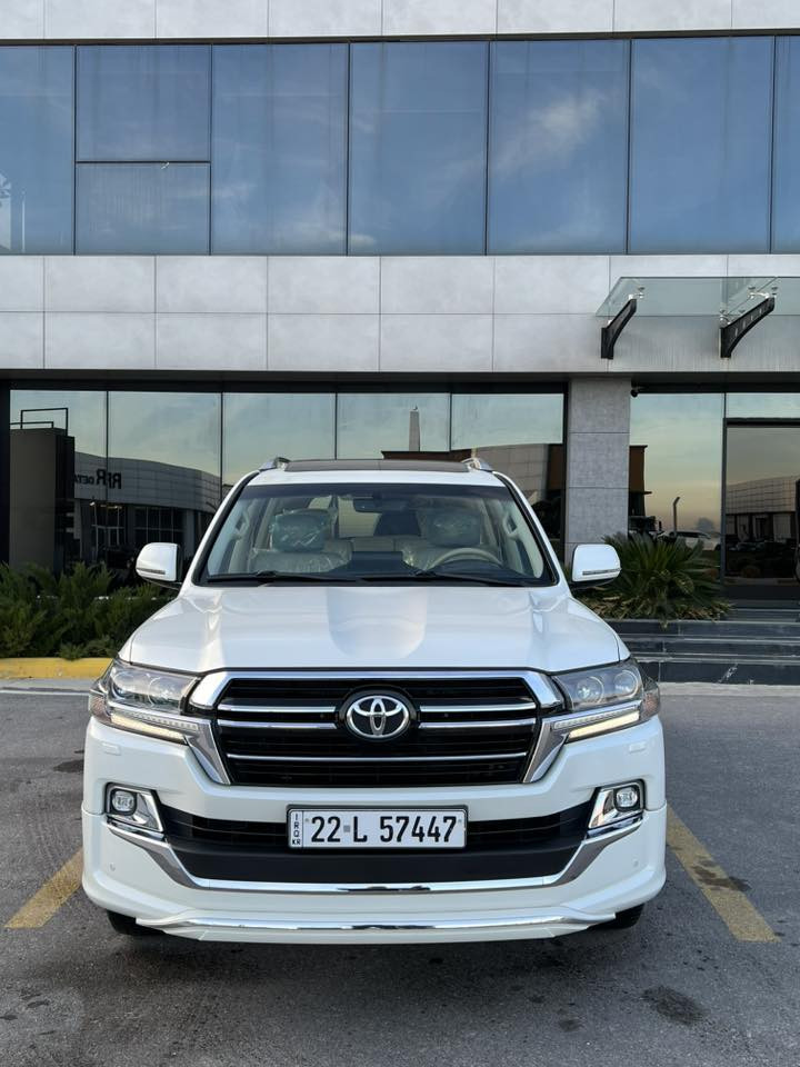 ماشي70 اصل 

السعر.   510
مكفوله من الصبغ والبارد وشخط كفاله عامه 

بسم الله 🦅🦅🦅🦅🦅🦅🦅🦅
تويوتا لاندكروز گراند تورنك 
 ساز اصلي 6 سلندر
 موديل 2020 كفاله عامه من صبغ البارد 
السياره جديد حيل
عله وضع الشركه 

رقم اربيل  🦅🦅🦅🦅🦅🦅🦅
‏‎المواصفات فول 1/1                                                           
‏‎فتحه 

مكينه 6 سلندر سلندر وسياره جديده بمعنا الكلمه 

‏كشن كهرباء 
‏‎تشغيل عن بعد اصلي
‏‎دشبول لكزز عداد لكزز
‏‎صندوق خلفي  كهربائي وشفط
مري قلاب
‏‎5 بصمات
كاميرة 360’درجة 🦅🦅🦅🦅🦅🦅
شاحن لاسلكي 
‏‎تحكم ستيرن فول 
‏‎دبل ماوس🦅🦅🦅🦅🦅🦅🦅
‏‎انارة ترحيب 
‏‎دوسات ليزرية كتابة LAND CRUISER
‏‎ثلاجة🦅🦅🦅🦅🦅🦅🦅🦅
‏‎حساس امامي+خلفي
بجم زنون 
‏‎مري شفط +قلاب 
‏‎اشارة بالمري
8 ايرباك
‏‎زراك الايت 
وباقي المواصفات المعروفه 
كفاله عامه  من الصبغ البارد وشخط 

الون ابيض  ميتاليك ولونها يخبل  وبلعافيه عليشتريها 

لاستفسار اكثر رقم الهاتف *********** 🦅🦅🦅

العنوان سليمانية
