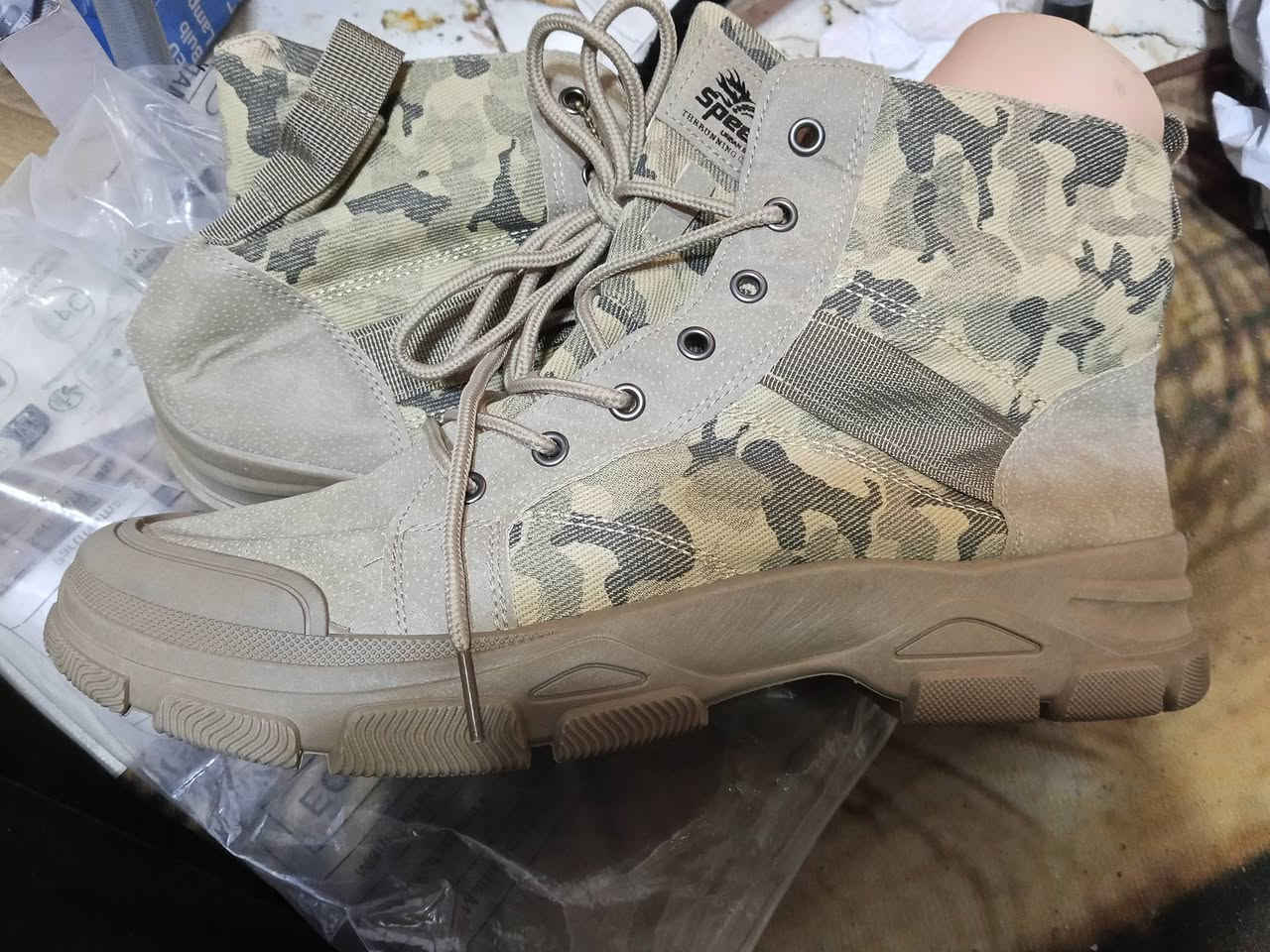 حذاء عسكري ماركه خفيف جدا يلبس قياس 48 سعره 25 ع أول تم


**إذا كنت صاحب هذا الإعلان وتريد حذفه لأي سبب، رجاءا أرسل رسالة إلى الدعم الفني**