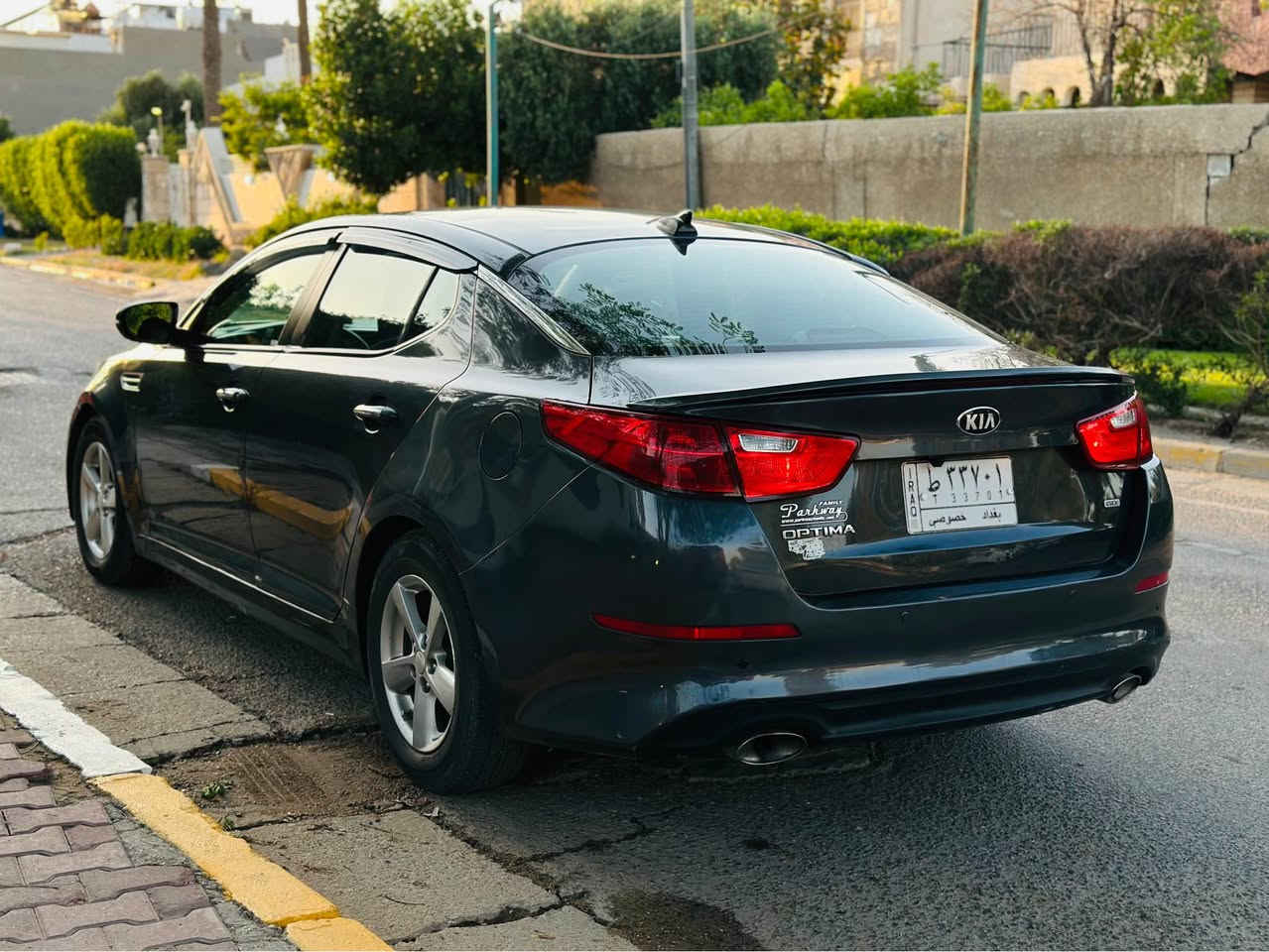 للبيع كيا اوبتما LX موديل 2015 ورارد امريكي 
محرك 2400gdi رقم بغداد بأسمي 
حادثها جاملغ وبنيد 
بغداد / السيديه 
*********** 
سونار مرفق مع الصور بغداد, العراق
