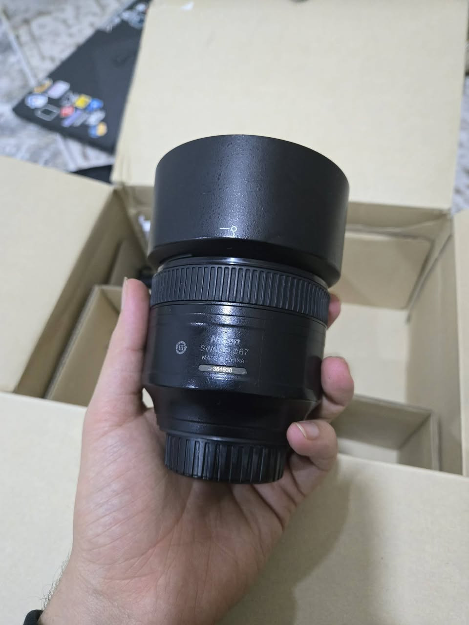 العملاقه d750 فول فريم اخت الجديده 
عدسه 85m فتحه 1.8 نوع G


**إذا كنت صاحب هذا الإعلان وتريد حذفه لأي سبب، رجاءا أرسل رسالة إلى الدعم الفني**