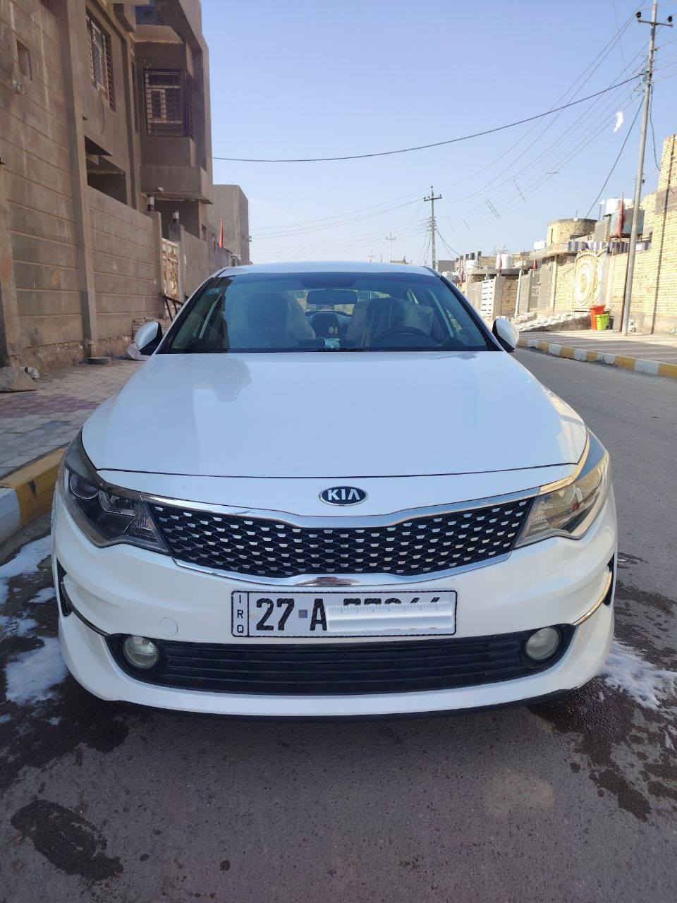 السلام عليكم ورحمة الله وبركاته 
كيا اوبتيما2017/ امريكي كلين بدون اي ضربه وتبديل فقط رش بسيط بالجاملغ الامامي بسيط جدآ والسونار بالصور /رقم ذي قار مشروع وطني لغايه 2030تحويل ثاني يوم /محرك 2400شرط مامفتوح / ماشيه 50الف حقيقي /سياره بحالة الوكاله /جاهزه من كل شي محرك حداديه تخم تاير تبريد ثلاجه /تحكم استيرن جهتين _شاشه كاميرا خلفيه_ حساسات خلفيه _اشاير بالمري _ويل كب /للاستفسار الاتصال على الرقم ***********//*********** العنوان ذي قار قضاء النصر
