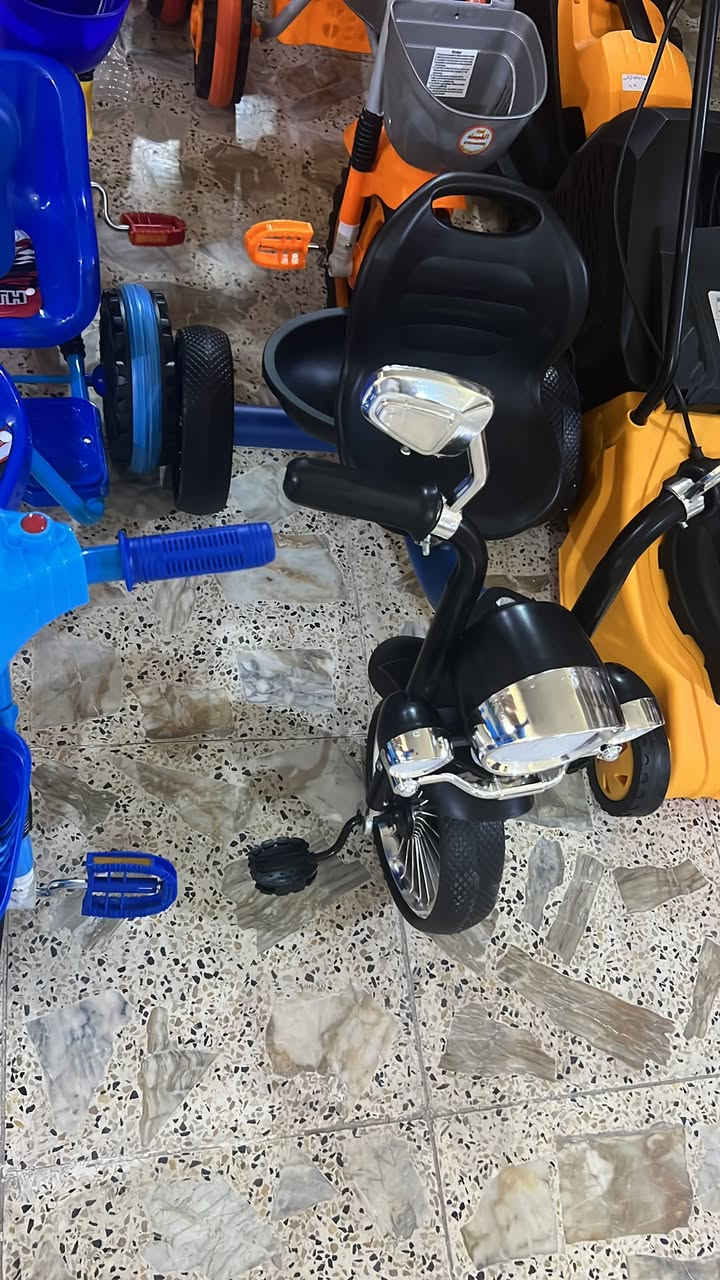 ️ دراجة أطفال بشكل دراجة نارية 🏍️

ستايل مميز لعشاق المغامرة والحركة 😍✨
تصميم أنيق باللون الأسود مع تفاصيل كروم تعطيها شكل الدراجة الحقيقية 🖤

🔹 عجلات جانبية لثبات وأمان أكثر
🔹 مقعد مريح للأطفال
🔹 تصميم جذاب وعملي
🔹 مناسبة للحدائق والتنزه واللعب اليومي
🔹 خامات متينة وعمر استخدام طويل

🎁 هدية رائعة لأطفالكم تجمع بين المتعة والأناقة.

📍 متوفرة الآن بأعداد محدودة، سارعوا بالحجز قبل نفاد الكمية! 🚀🏍


**إذا كنت صاحب هذا الإعلان وتريد حذفه لأي سبب، رجاءا أرسل رسالة إلى الدعم الفني**