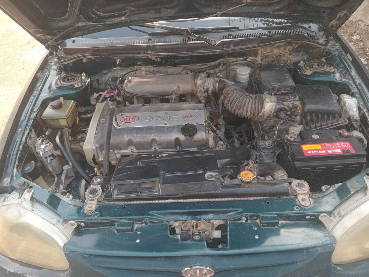 كيا سيفيا موديل 2000 ماكينه 1600 اوتوماتيك تبريد شغال سياره كل ضربه ما بيها سعر 30 ورقه وبيها مجال قليل 
 مكاني النجف الاشرف  ناحيه العباسيه المركز 
رقمي ***********
