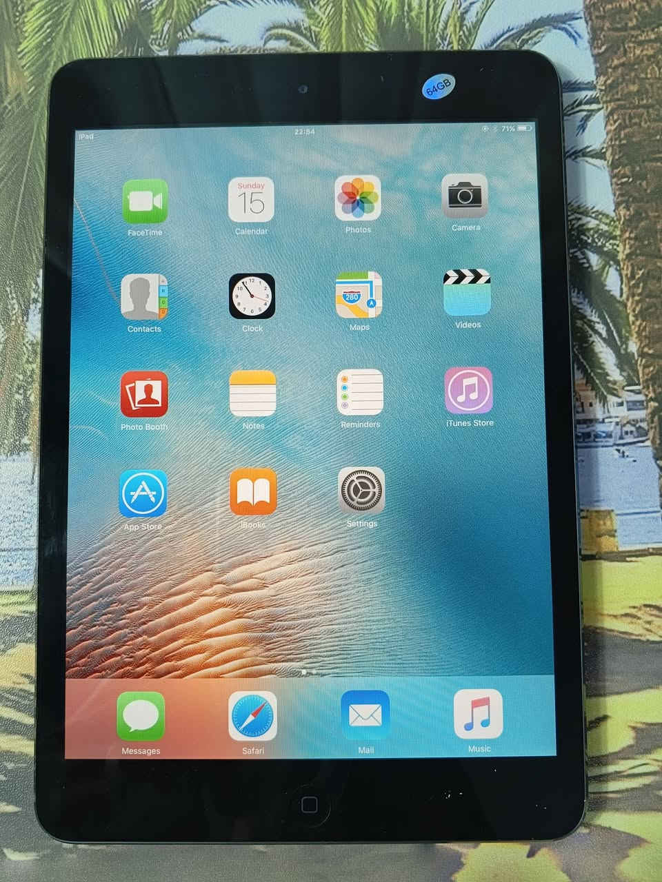 السلام عليكم
ايباد ابل 
ذاكره 64 
بطاريه 100 
جديد غير مستعمل لوك
***********
واتساب 
سعر 75 الف
