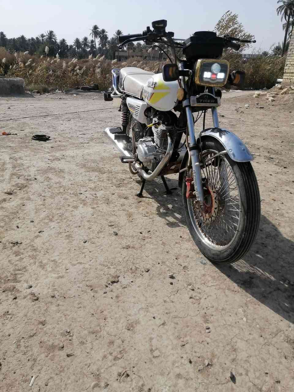 السلام عليكم دراجه تايجر للبيع موديل 24 مقفوله كفاله عامه ***********
