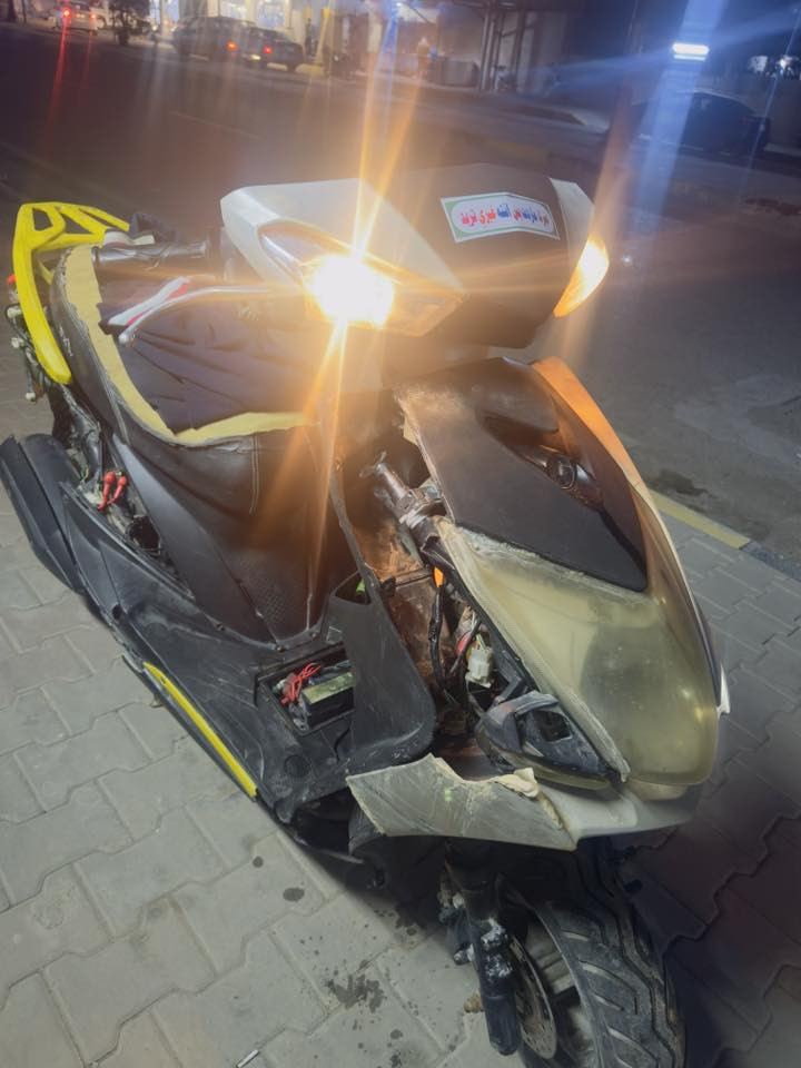 دراجه نوع سكنس محرك كفاله انطيك بي بس شوي الدرع تعبان نكره وحده بكل وقت  ب300 وبيها مجال  *********** 🤎
