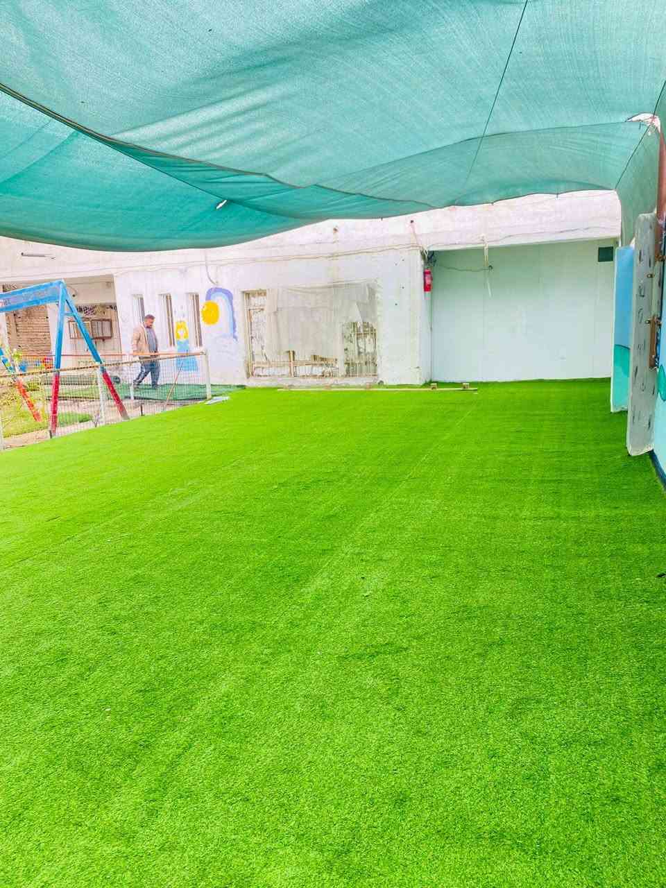 جانبٌ من أعمال شركة الرضوان لإنشاء وصيانة الملاعب الرياضية
في محافظة ذي قار – الناصرية
تنفيذ وتجهيز عشب اصطناعي منزلي بأعلى جودة ومواصفات حديثة.
نعمل في كافة المحافظات العراقية
بخبرة وكفاءة تضمن لكم أفضل النتائج.

للتواصل ***********
