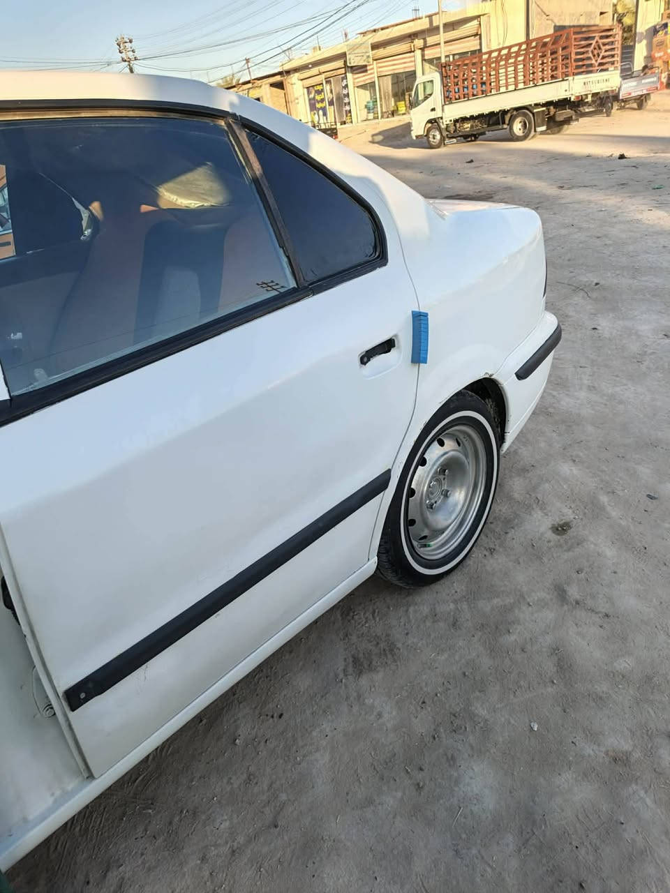 سلام عليكم سمند موديل 12 سنويه لل30 رقم قادسيه نكليزي مداور ثاني يوم مصبوخه حزام مكفوله من ظربه قويه شواصي تكم مكفولات مكينه بيه صوت براص تخم تاير جديد حداديه جديده تبريد عاطل مكان نجف ناحيه الحيره سعر 33 وبيه مجال بسيط هاذه رقمي ‏‪***********‬‏
