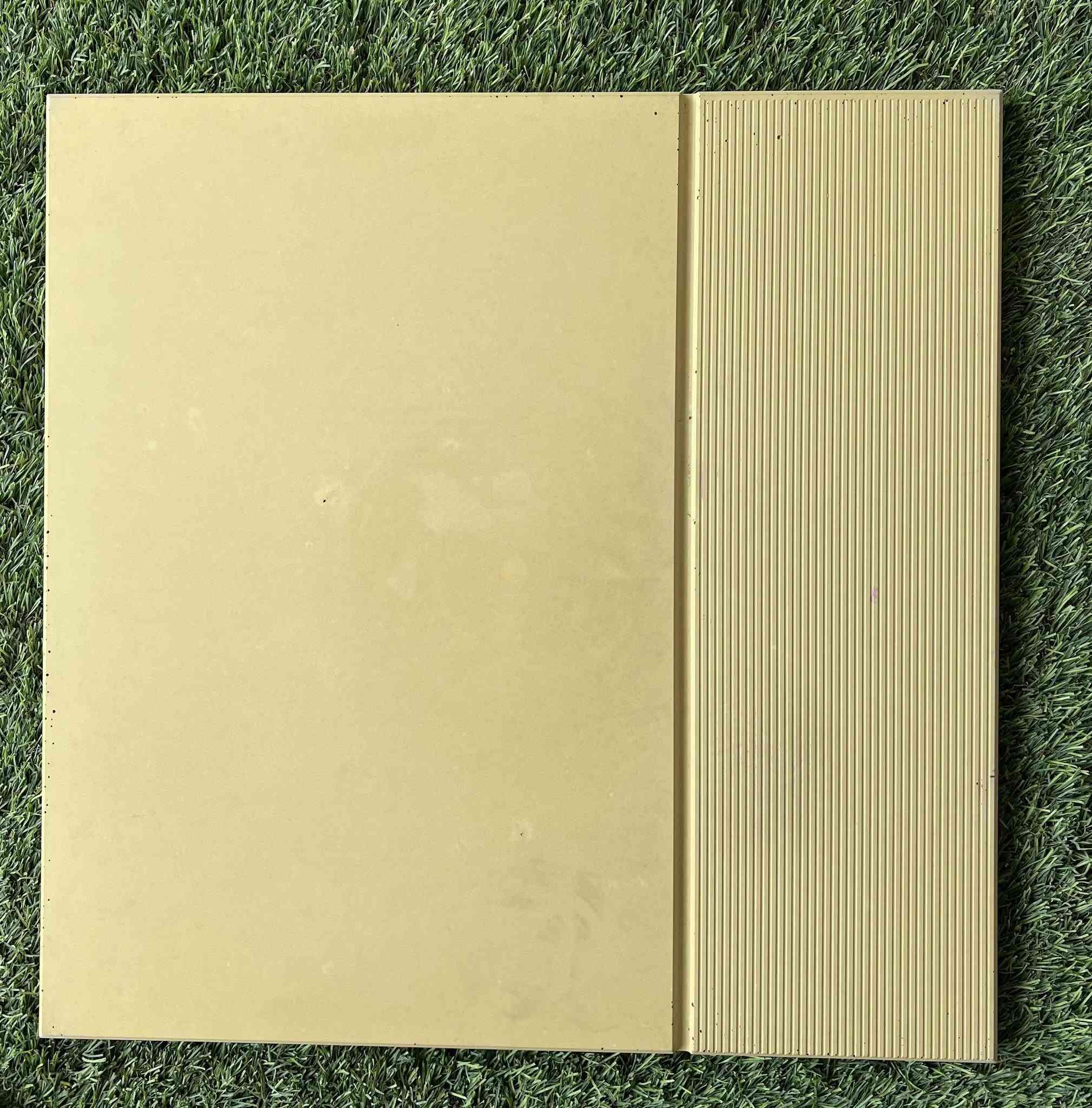 🧱 Sharsang 50×50 Mold – A Perfect Balance of Texture and Simplicity

Not every design needs to be crowded to stand out.

The Sharsang 50×50 mold combines two different surface styles in one unique pattern:
✔ Fine stone-like grooves on part of the surface
✔ Clean and smooth texture on the remaining area

This contrast creates a modern, elegant, and eye-catching finish that works perfectly in landscaping, walkways, courtyards, gardens, and outdoor spaces.

✅ 50×50 cm size
✅ Unique and modern design
✅ Easy production
✅ High market appeal
✅ Suitable for concrete and artificial stone manufacturing

If you're looking for a mold that offers both texture and simplicity in a single product, Sharsang is an excellent choice.

📞 +989120598240
📞 +989100656958

🌐 www.kmsanat.com

#Sharsang #ConcreteMold #PavingMold #ArtificialStone #PrecastConcrete #LandscapeDesign #ConcreteProducts #StoneMold


**إذا كنت صاحب هذا الإعلان وتريد حذفه لأي سبب، رجاءا أرسل رسالة إلى الدعم الفني**