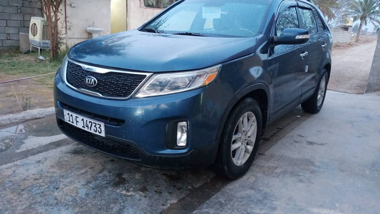 سلام عليكم سورنتو للبيع رقم بغداد بسمي موديل 2014شكل 15 بيه بنيد صبغ ما شيه 118حقيقي سبير ما نازل كير محرك حداديه كله جديد سياره مال جناي سعر 128وبيه مجال رقم الهاتف ***********
