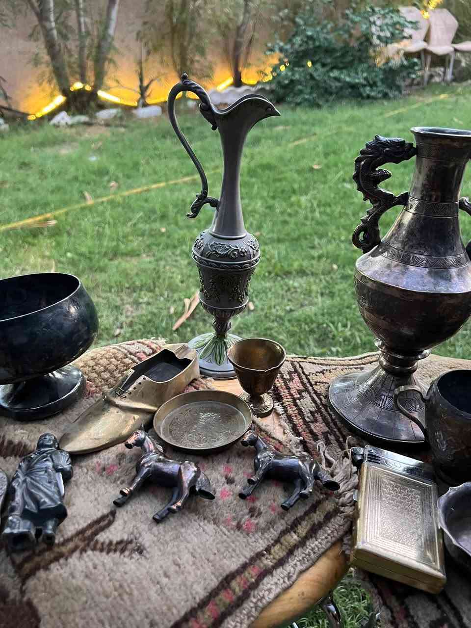 مجموعة نحاسيات ٢٧ قطعة
سعر الكل ٤٢٥ الف
واتساب ***********

