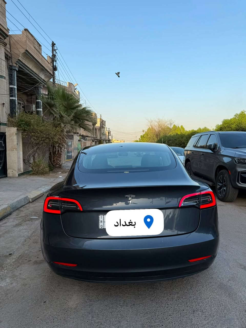 السلام عليكم
تسلا مودل 3 موديل 2023
اون لاين
تك ماطور
ماشية 60 ميل 
4 قطع صبغ سونار موجود
السيارة كاملة مابيها نقص رقم بغداد بأسمي
152$
***********
