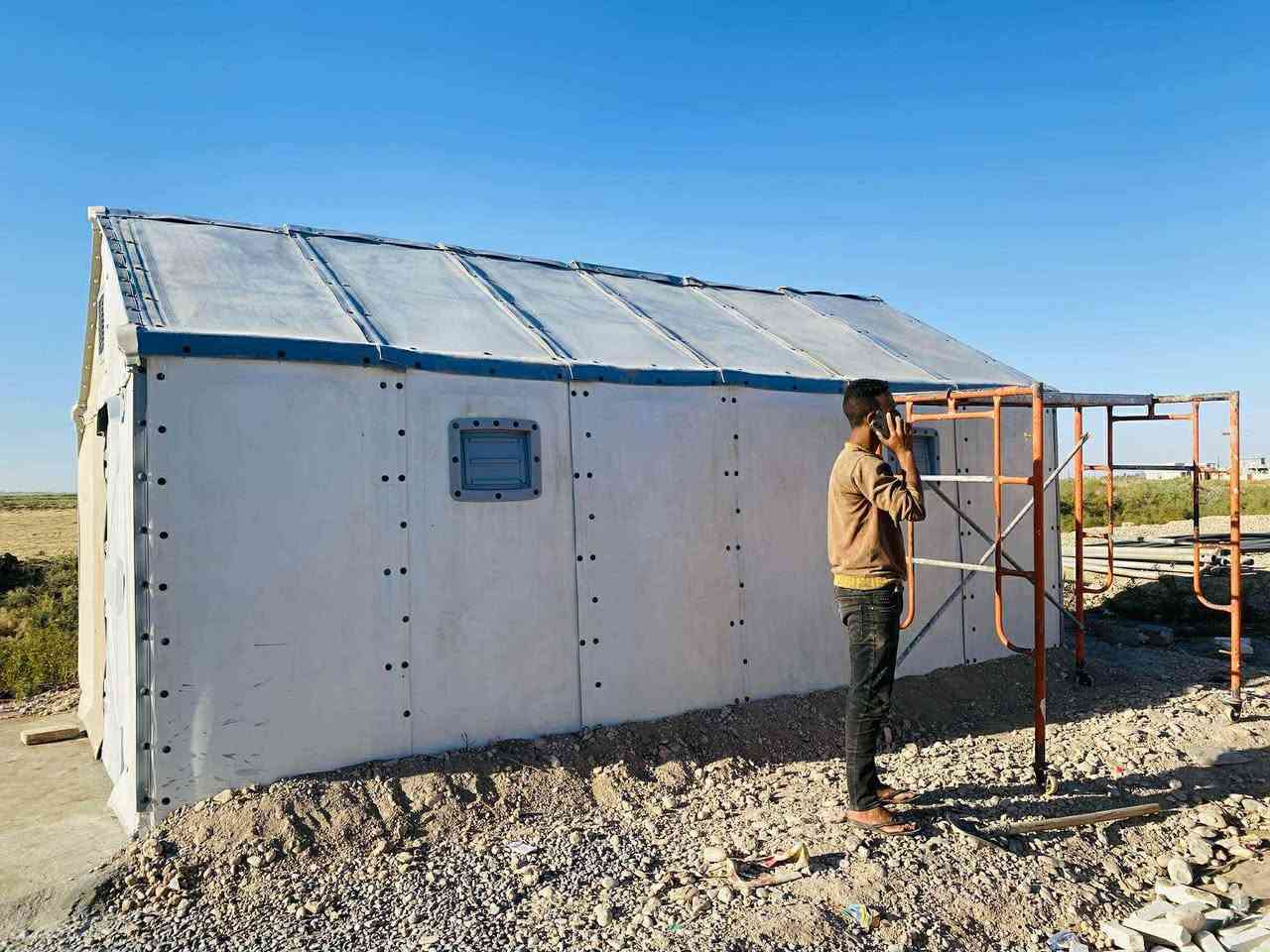 السلام عليكم 

اخوان عندي هذي الخيمه البيع شرط نضيفه تجي شوفه بعينك 

اخوان السعر ع الرقم ‭0770 946 4496‬
