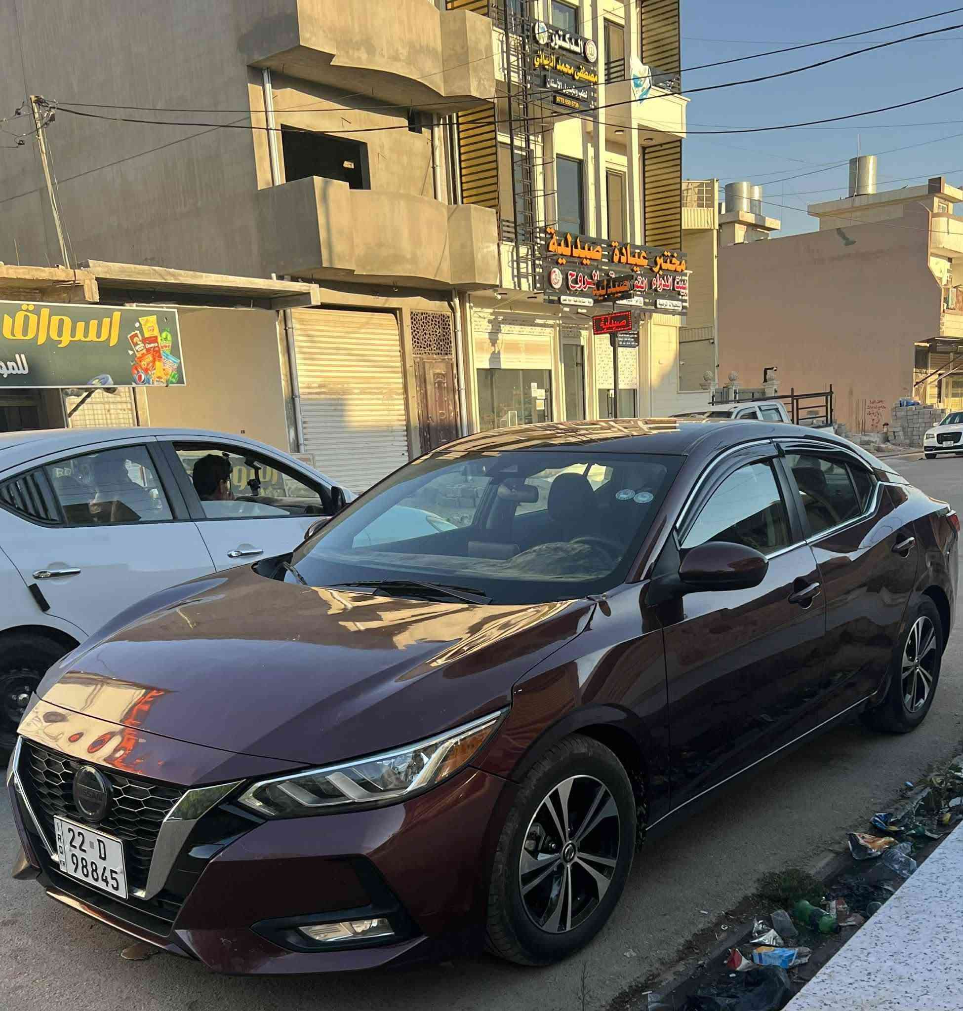نيسان سينترا 2023 SV قطعتين بونيد صبغ وجامرلغ تعديل بارد بدون دواخل السعر 132 بي مجال مكان كركوك 
***********
