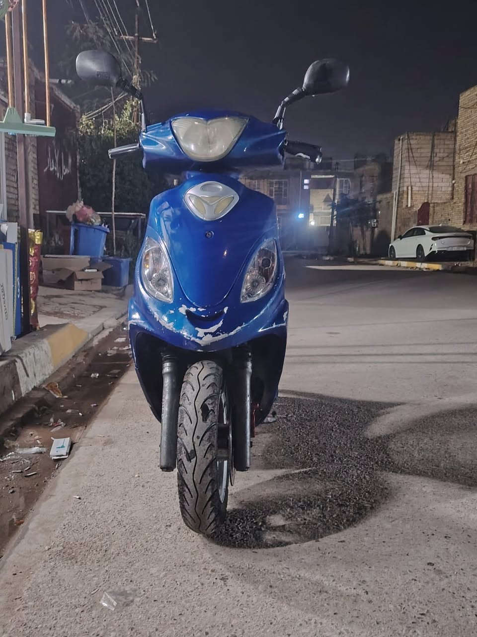 السلام عليكم  دراجه كامكوv2دراجه كامله مامفتوحه كهربائيات كله شغال ماذب ربع عليه ماعده دوشم الكشن الرقم ***********السعر 650
