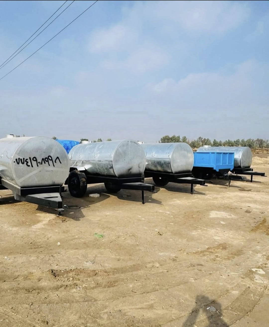 مقطورات والخزانات بكافت الحجام  والتانكيات للبيع مغلون درجه اولى دنكير تاير 22 شاصي بلادي السعه 5000 او 3500

المكان الشوملي قرب السريع الدولي على الشارع العام قرب المحطه البهاء مدخل الشوملي

للاتصال على الارقام

***********

***********

توجد خدمات توصيل لكافه المحافظات
