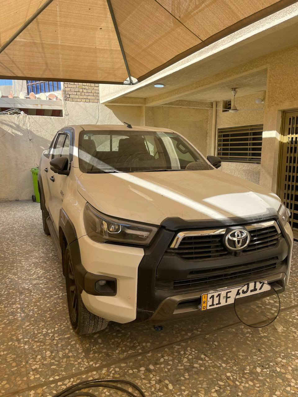 سلام عليكم 
تيوتا هايلوكس ٢٠٢٤ 
ماشيه ١٦ 
رقم بغداد 
مكفوله كفاله عامه 
السعر ٤٢٥ وبيها مجال
مكانها بغداد المشتل  
للاستفسار ‭٠٧٧١ ١٠٢ ٧٧٣٠‬
