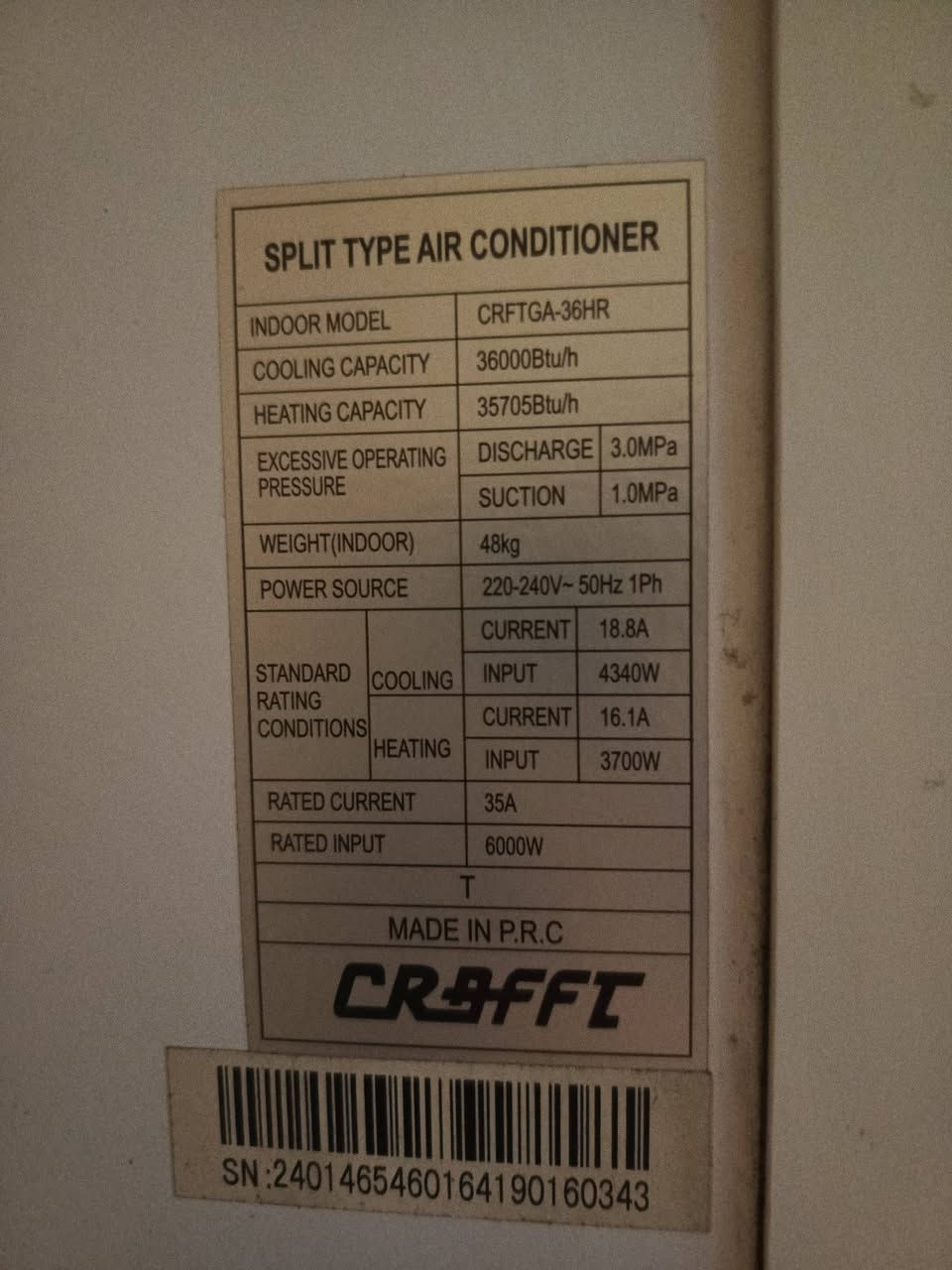 سبلت كنتوري
نوعية CRAFFT
 غير داخل للصيانة
سبلت نضيف واصلي 
سعره 425 الف قفل
للاستفسار : ***********
