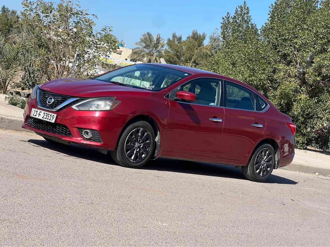 السلام عليكم 
للبيع نيسان سنترا 
موديل 2016
وارد امريكي محرك 1800
ماشيه 120
ظررها چاملغ امامي  وخشم البنيد  بدون دواخل بدون ايرباك
السياره جديده بمعنى الكلمه جاهزه من كل النواحي
ملاحظه بيها منظومه غاز 
السعر 108وبي مجال للاستفسار ع ***********مكاني بغداد سيديه بغداد, العراق
