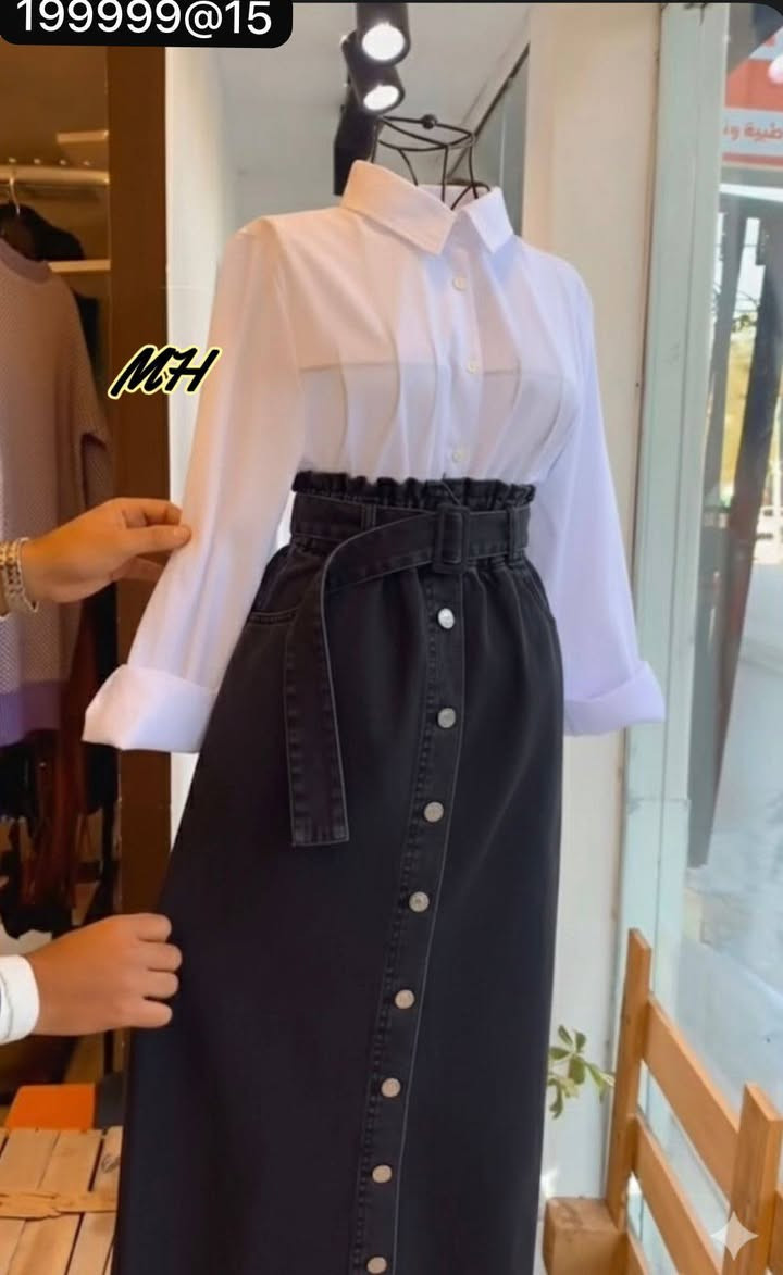 *😍من اجمل الموديلات للعيد 2026  😍🎉*
*طقم نسائي جينز تنوره وقميص مع سنتور*🧶
*top quality*
*مقسات نظاميه ١٠٠٪؜*
*😍😍قطعه مكفوله 😍😍*
 *المقسات. S. M.  L. Xl*
بلبس وزن 45 kلوزن 75k
*✅كوليتي فخااااااامه ع كفاله✅* 
*السعر 18$💰*
*التسليم 15 يوم ان شاءالله**ملاااااحظه ازا ما بتستلمي اجمل من صورا بترديه*👌🥳


**إذا كنت صاحب هذا الإعلان وتريد حذفه لأي سبب، رجاءا أرسل رسالة إلى الدعم الفني**