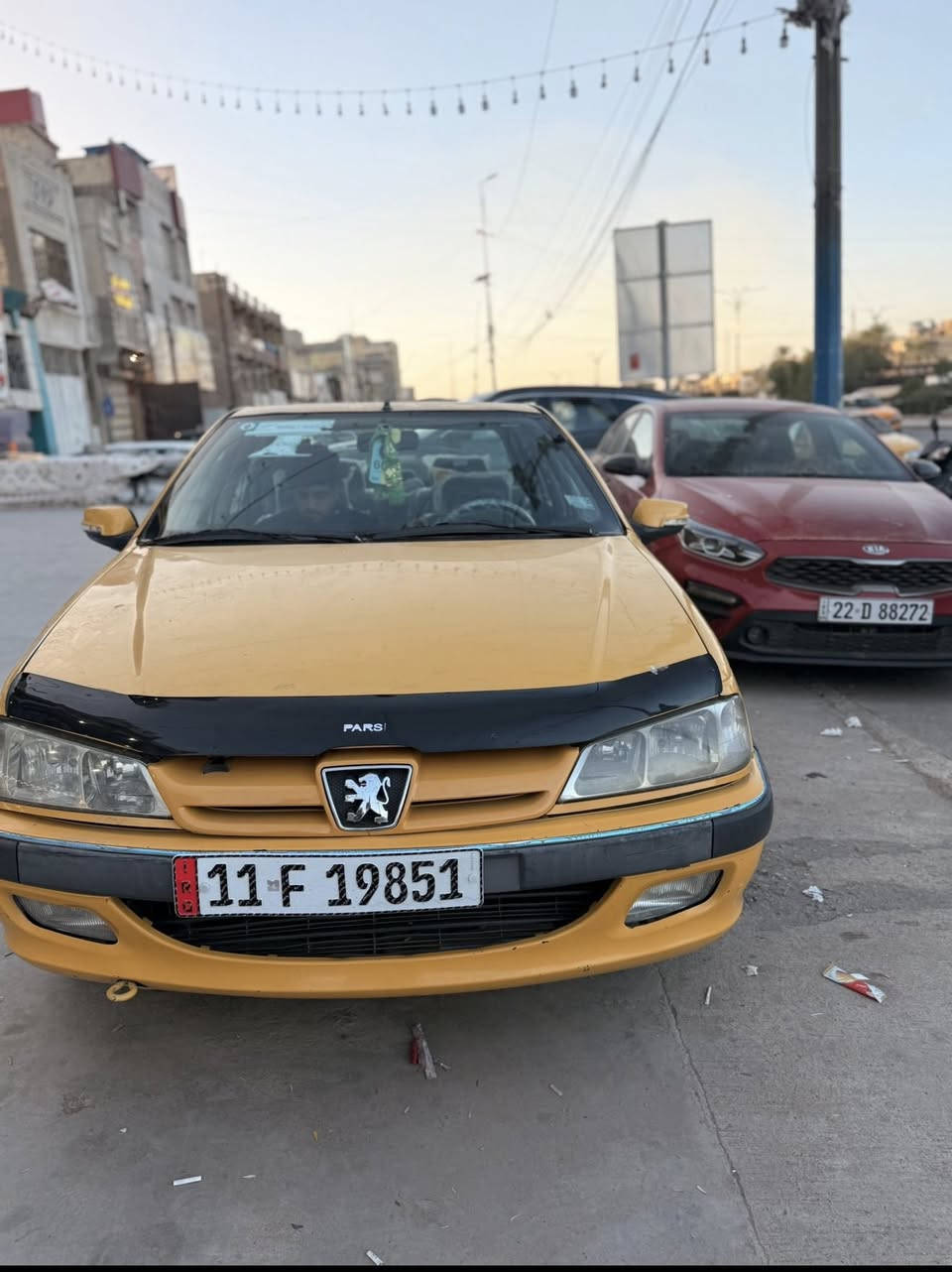 السلام عليكم 
بيجو بارص موديل 2016
بيها بنيد مبدل فقط 
السياره كلش نضيفه
تبريد خير من الله
تخم تاير نضيف
مابيها اي نقص 
السعر 47 ورقة وبيها مجال بسيط
عنواني بغداد البنوك 
***********
