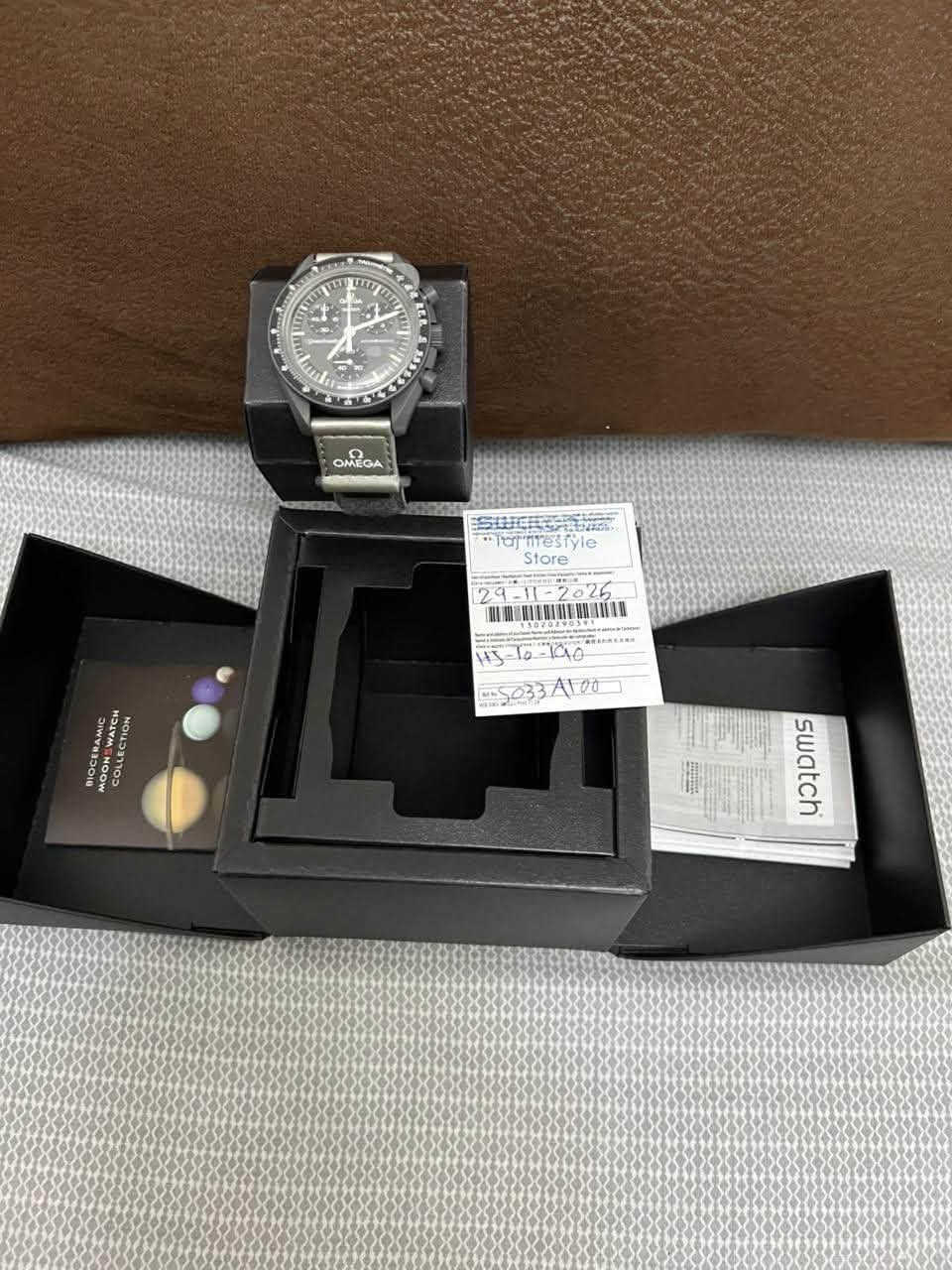⌚️ للبيع | Omega x Swatch

* ✅ مستعملة استعمال خفيف جدًا.
* 📦 كاملة مع العلبة الأصلية وكارت الضمان.
* 🛍️ مشتراة من وكالة عُمان بتاريخ 11 / 2025.
* ✨ حالتها ممتازة وجاهزة للمستخدم أو لهواة الاقتناء.

💰 السعر: خاص

📞 للاستفسار والتواصل:
***********
