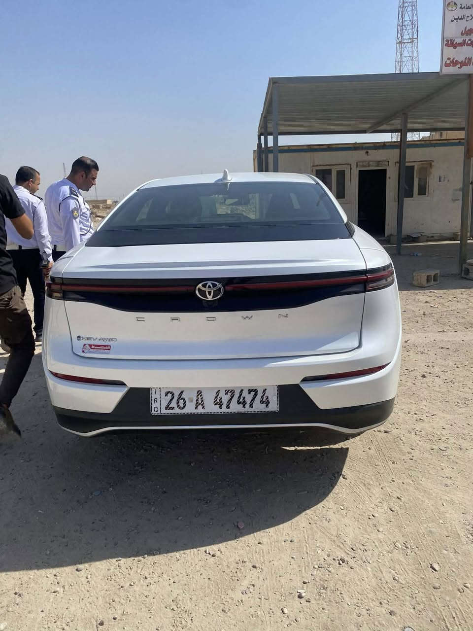 السلام عليكم تويوتا كراون هايبرد موديل 2025 رقم صلاح الدين مميز بدون ضرر ماشية 37 الف فول مواصفات عدا الفتحة السعر 340اوبيها مجال الاستفسار والاتصال ع الرقم ***********
