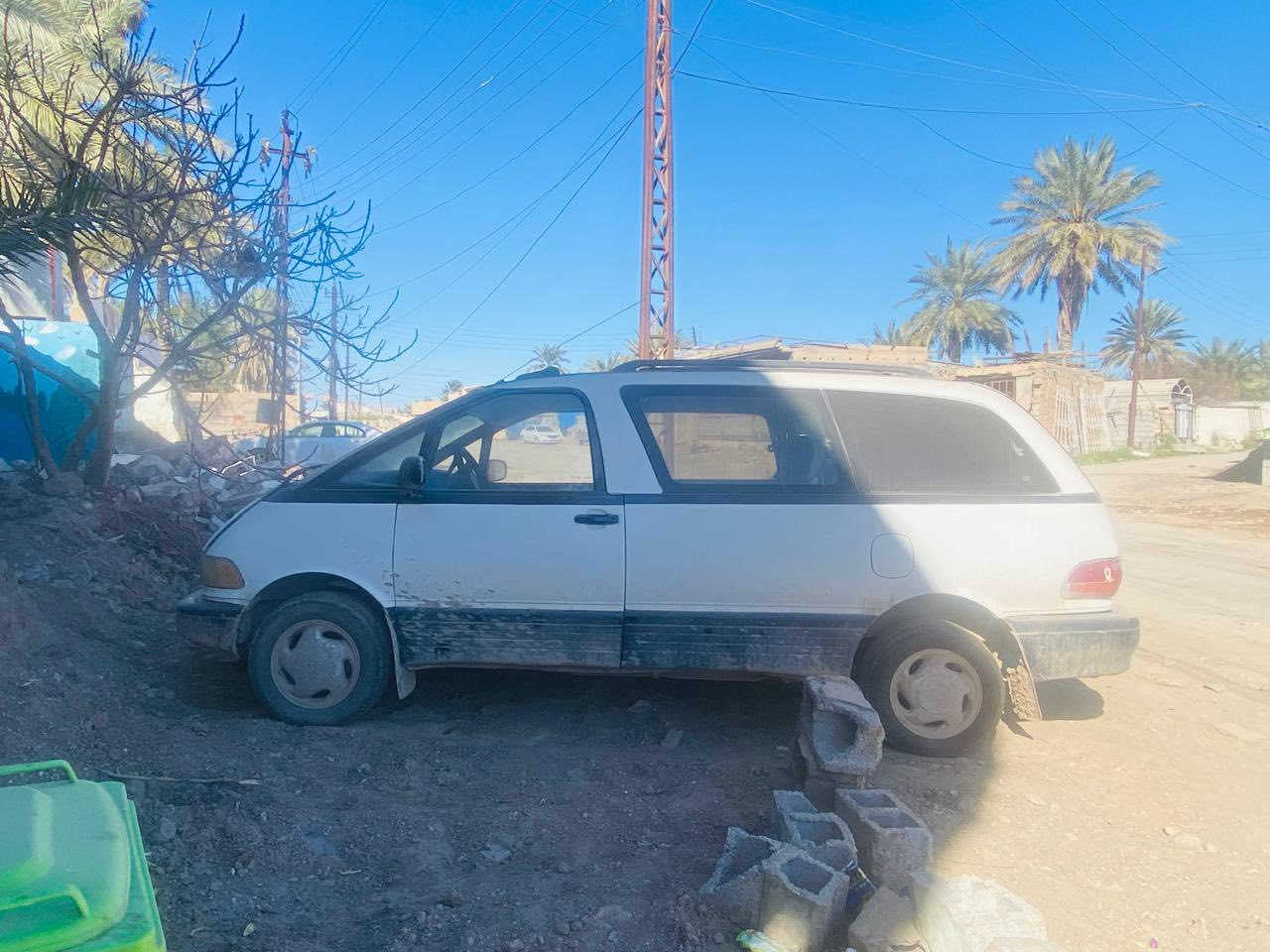 سياره تويوتا بريڤيا 
موديل 1991 
محرك 2.4 
سياره 7راكب 
سياره رقمه فحص صلاح الدين
شرط التحويل اي غرامه ماعليه 
سعر 35$ وبيه مجال
عنوان صلاح الدين تكريت 
***********
***********
