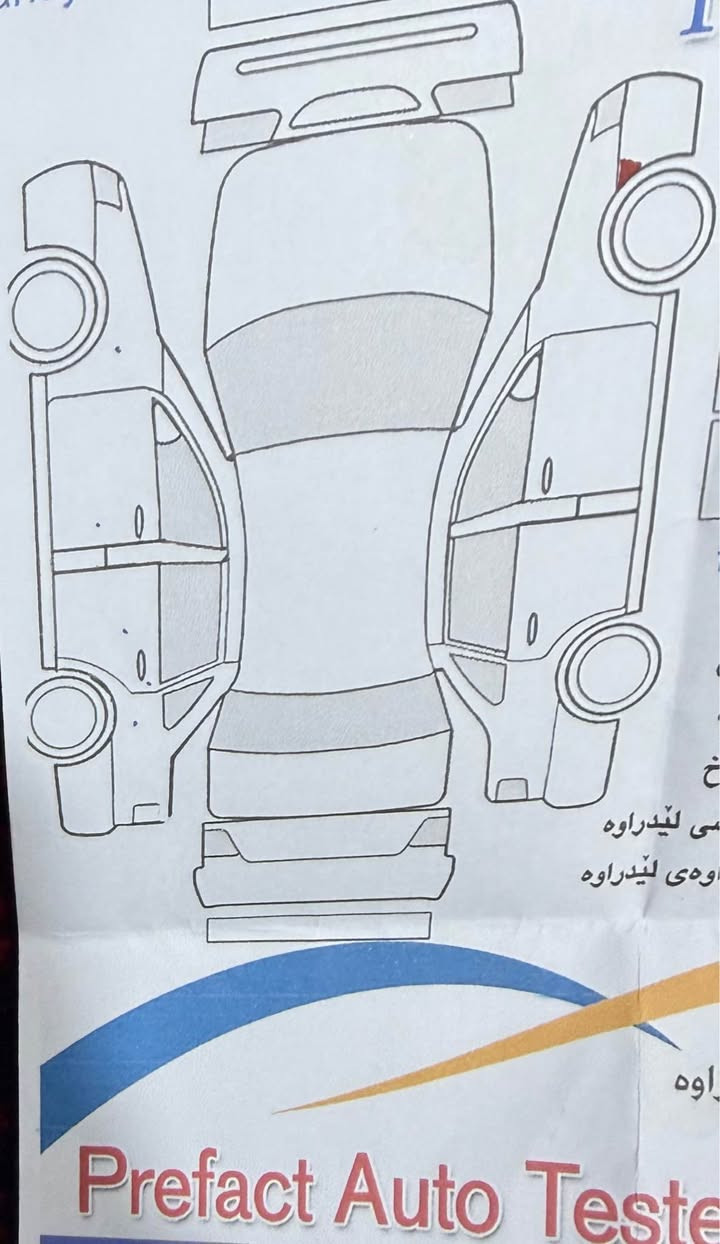 💠بۆیاخ تەنک - تەنها 5000 کم ڕۆشتووە - زۆر جوان و نمونەیە- بەصمە و شاشە و حاسە و کامێرایە - دەرگا بەصمەیە - ئاوێنە کارەبا -ئاوێنە ئیشارە- پێشو دوای لیدە 
✅تازە ڕۆنی گۆڕاوە -کامل تگاعی قاڵبی سەر دۆسە و ناو سندوق 
نرخ/125 💵
🕹️ شوێن سلێمانی
*********** السليمانية, العراق
