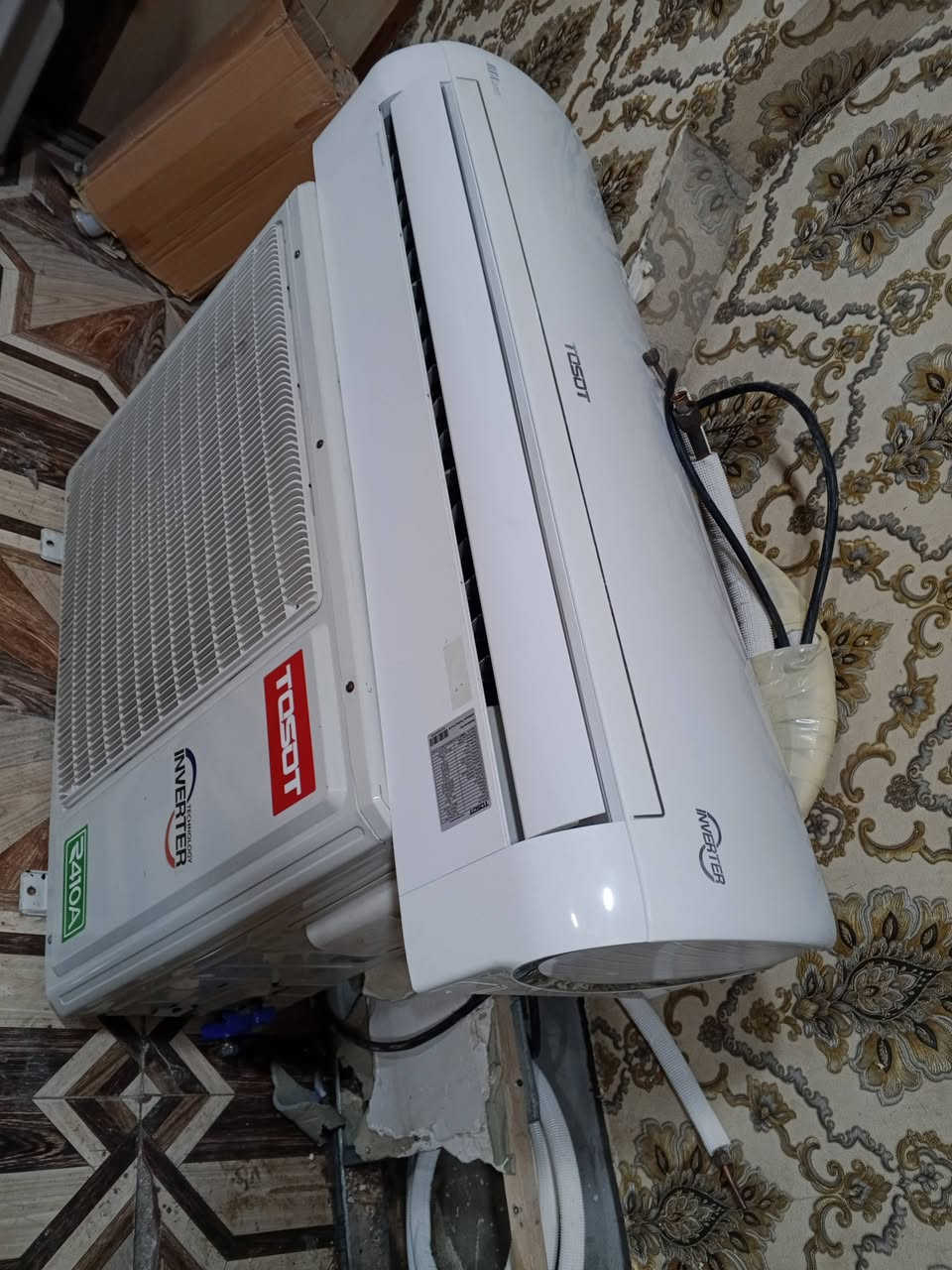 سبلت جداري ثنين طن نوع توسوت انفيرتر قتصادي مكفول كفاله عامه من اي تصليح ماطور بلادي  غاز مقفول نوع الغاز 410 سعر 600 المكان غزاليه نهاية شارع المركز انتصال او واتساب ***********
