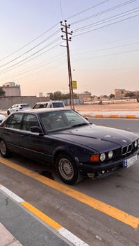 بي ام 730 موديل 1994 مكينه 3.5 مفتوح رقم بغداد مكينه كير كفاله كشنات ت...