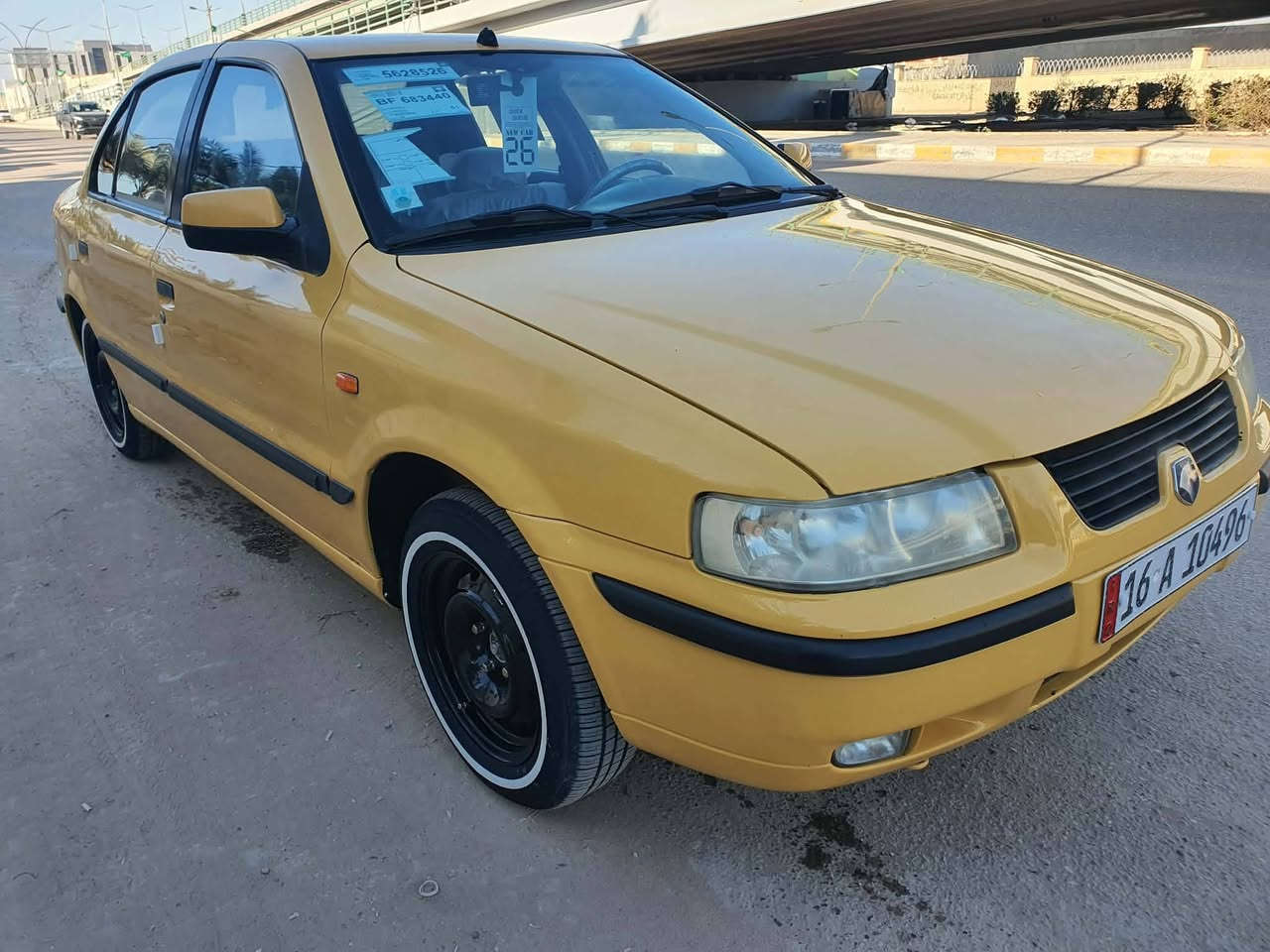 السلام عليكم 
سمند موديل ٢٠١١
مكفوله من ضربه وتبديل بيه رشات صبغ 
مصفره هيئه وغرامات 
تبريد ثلج 
مداور ثاني يوم 
سنويه ال ٢٠٣١
سياره جاهزه كبل شارع 
سعر ٤٥ بيه مجال
مراوس حسب قناعه  
مكاني ديوانيه / ***********
